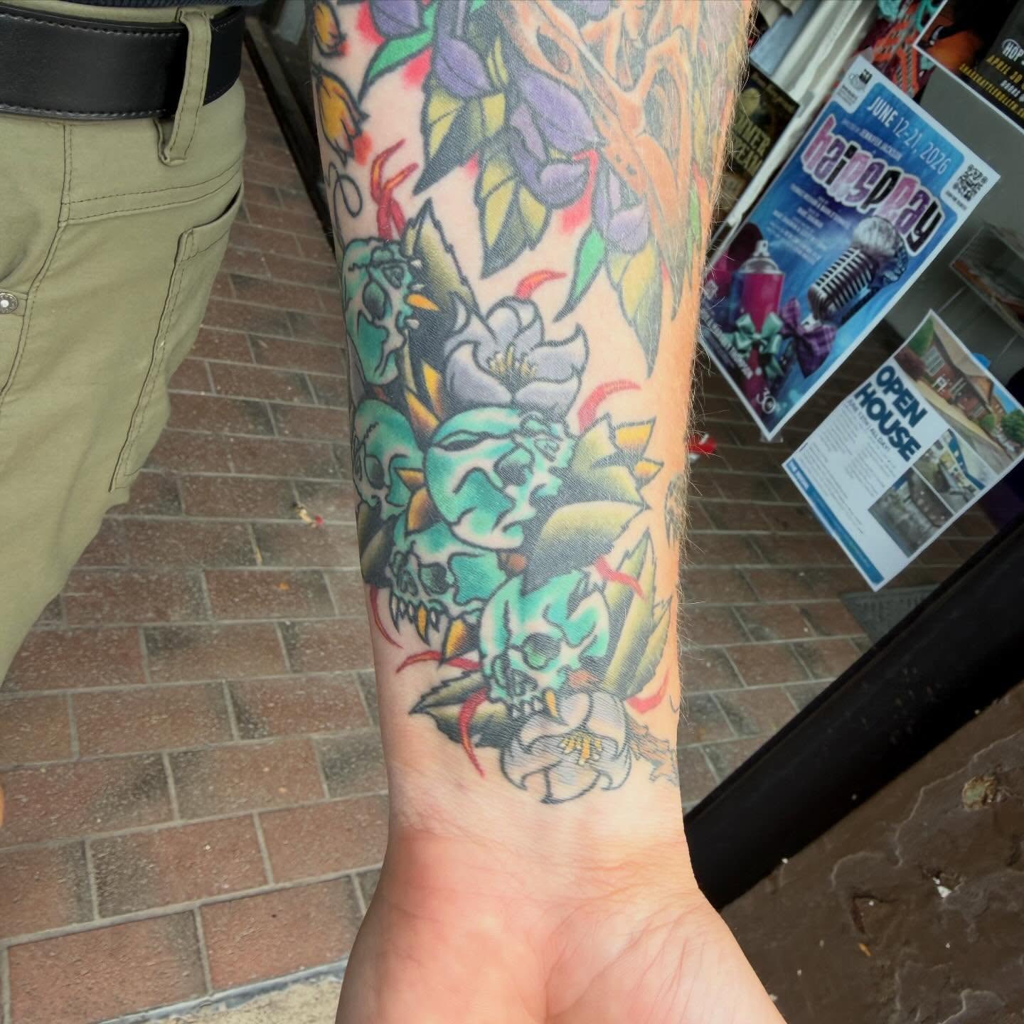 Tattoo by @almostmiketattoos_ — american_traditional, dotwork