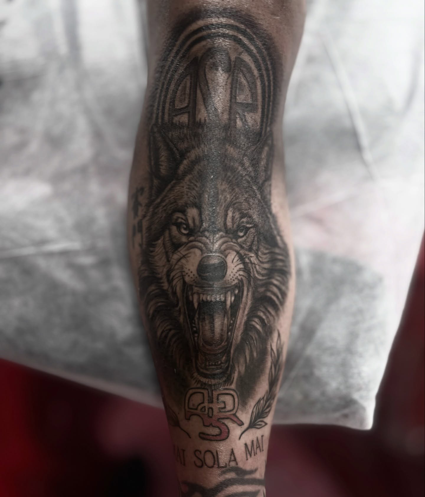 Tattoo by @ladonastinta — black_and_grey, realism