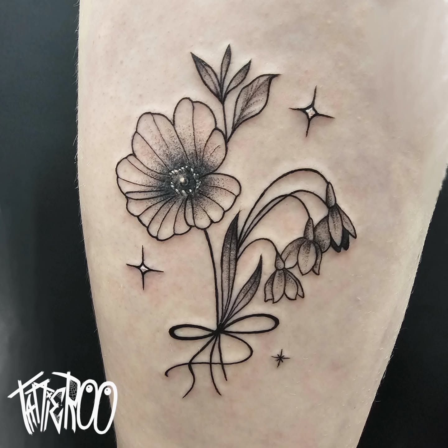Tattoo by @tattier00 — black_and_grey