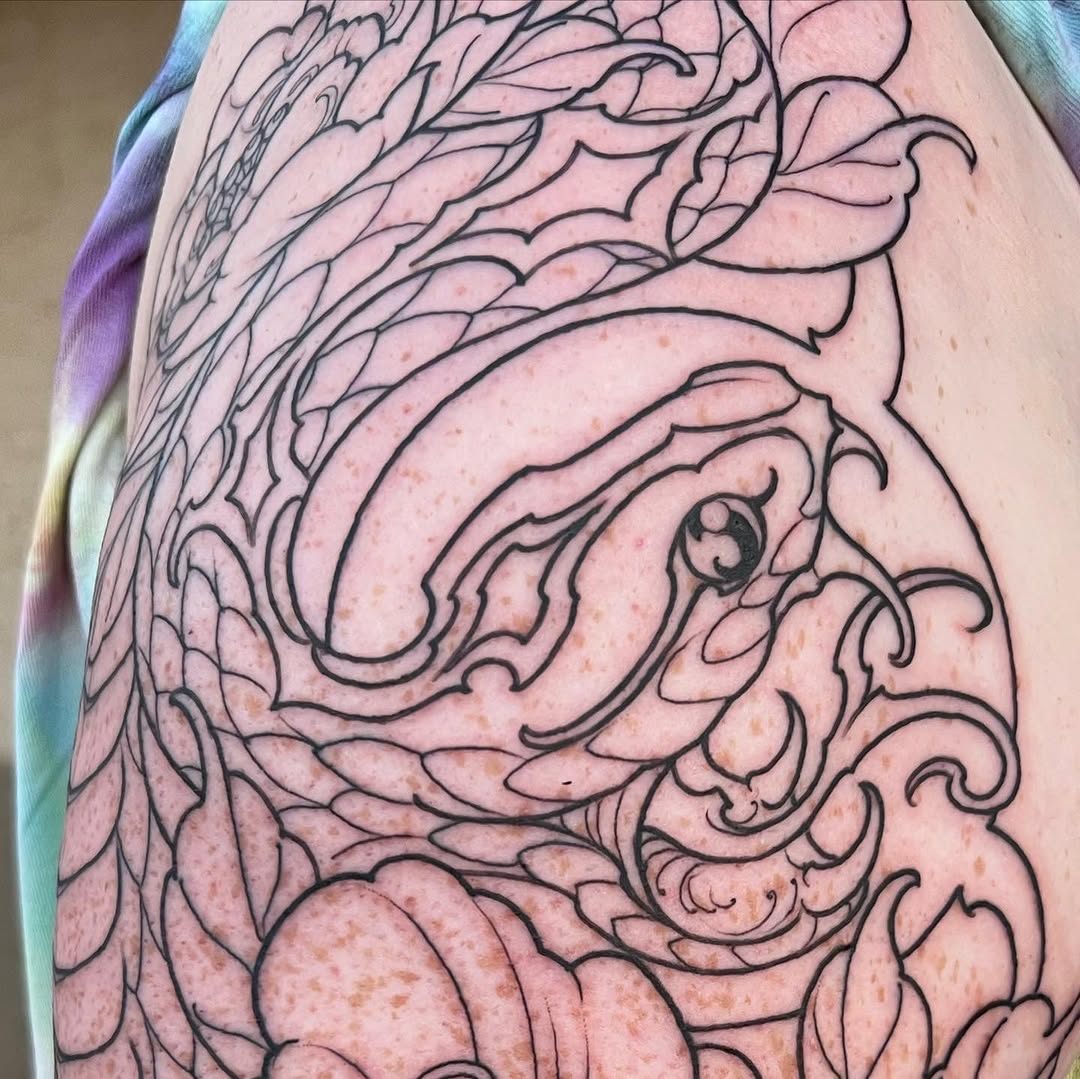 Tattoo by @byronwinkelman — japanese_irezumi