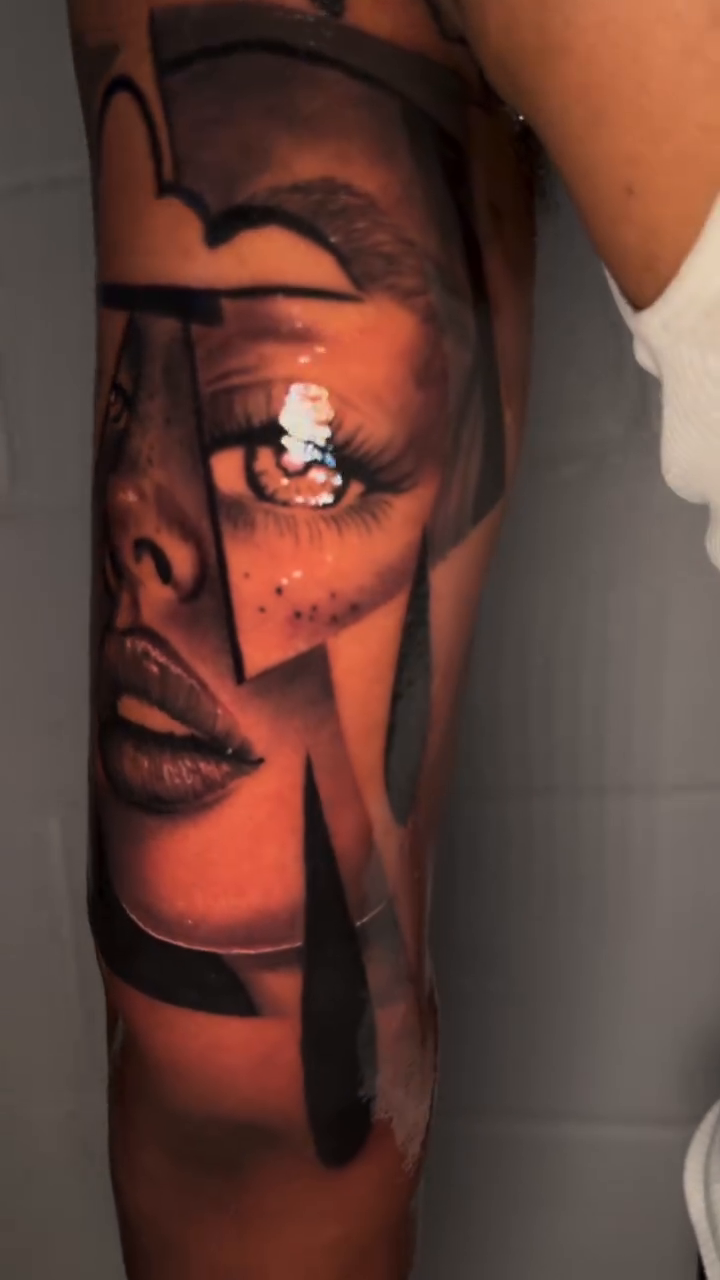 Tattoo by @svetlanatattoos — black_and_grey, realism