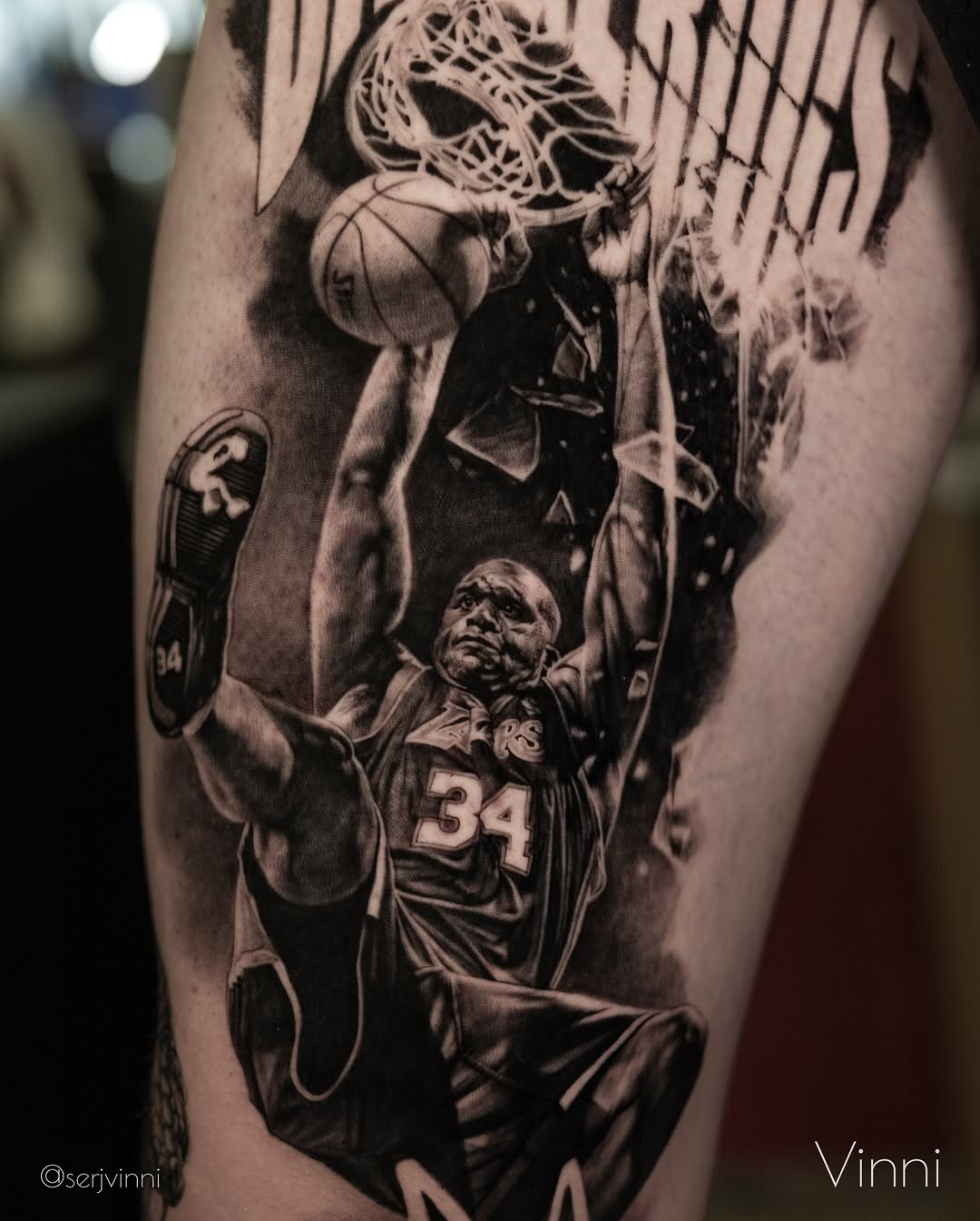 Tattoo by @serjvinni — realism, black_and_grey