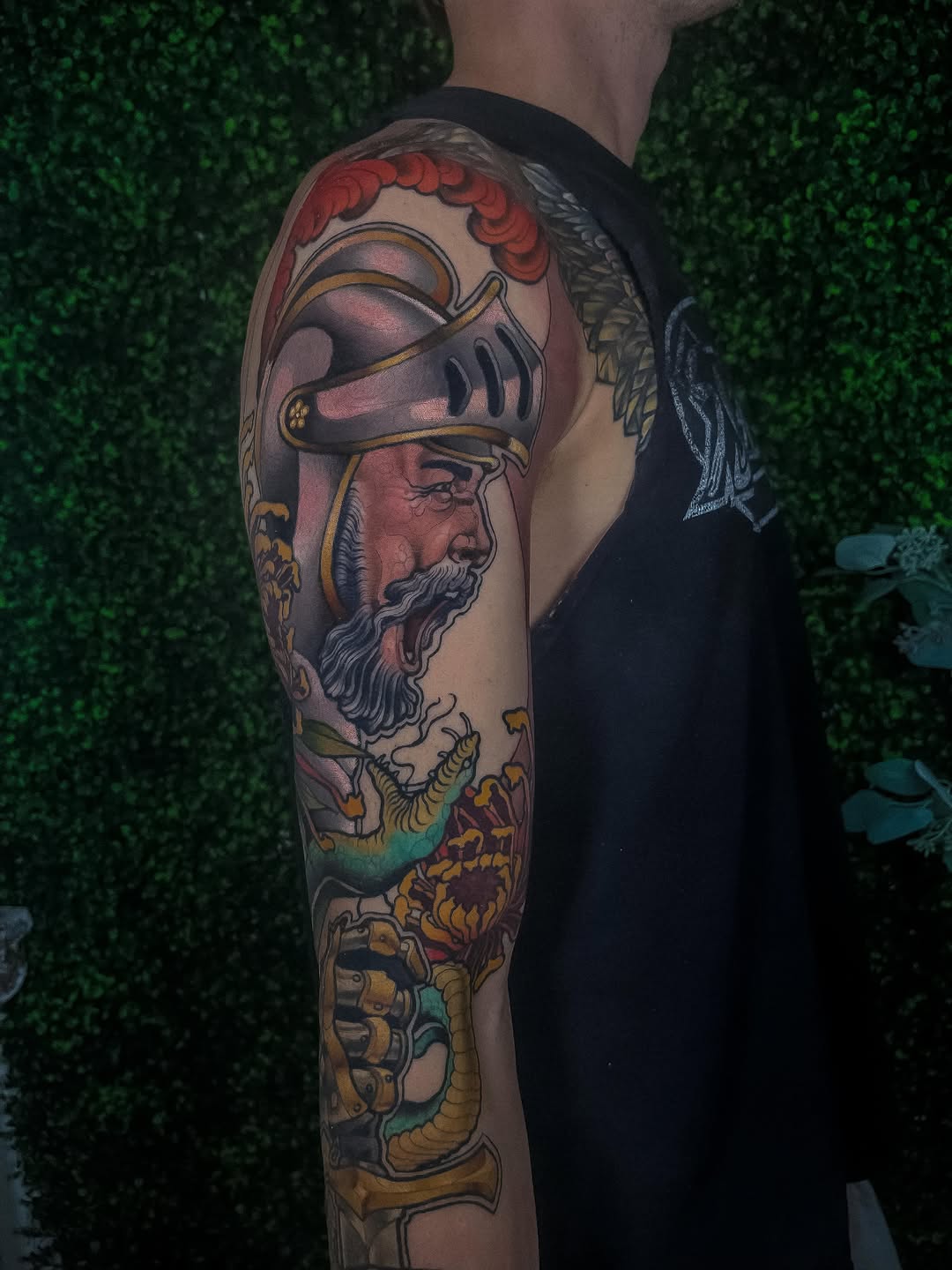 Tattoo by @nathan_thomas_tattoos — neo_traditional, realism