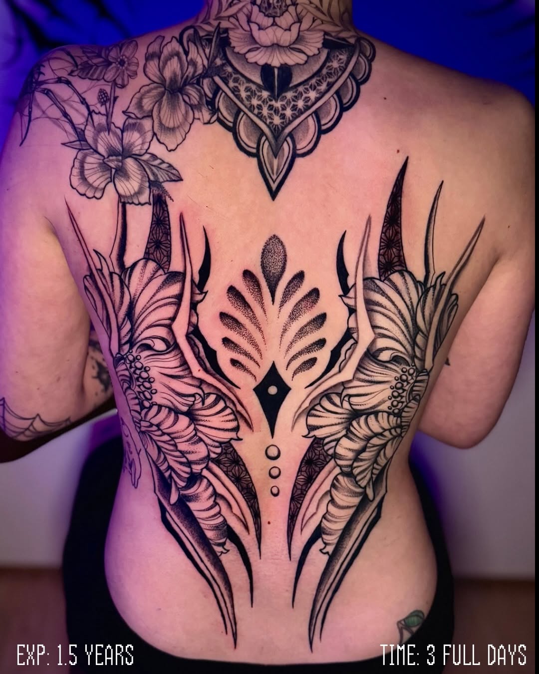 Tattoo by @pikashi_tattoos โ black_and_grey, dotwork
