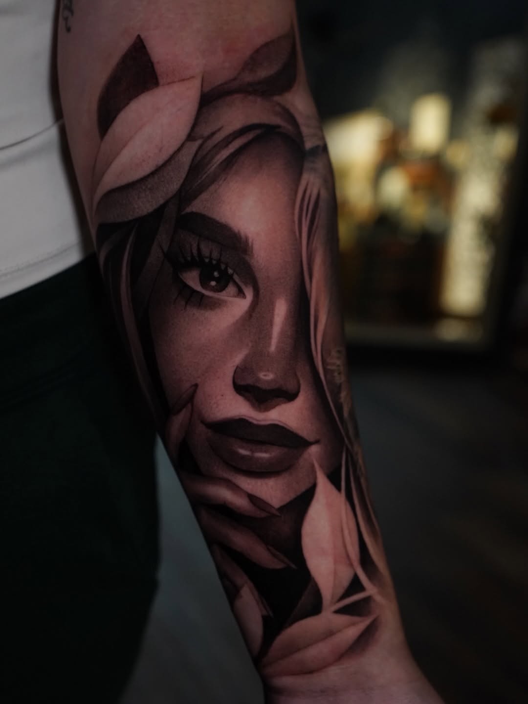 Tattoo by @icyyyris — realism, black_and_grey