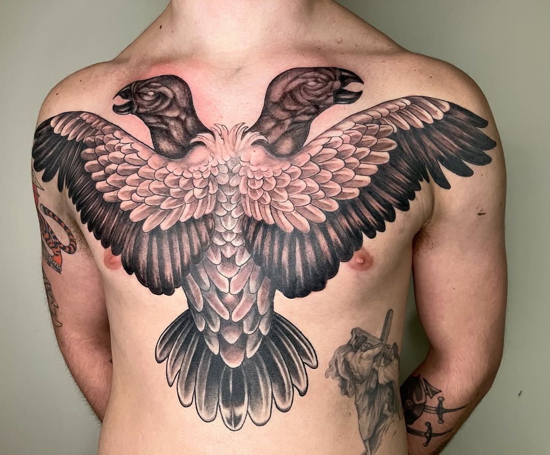 Tattoo by @huntermcginnis_ โ black_and_grey, realism