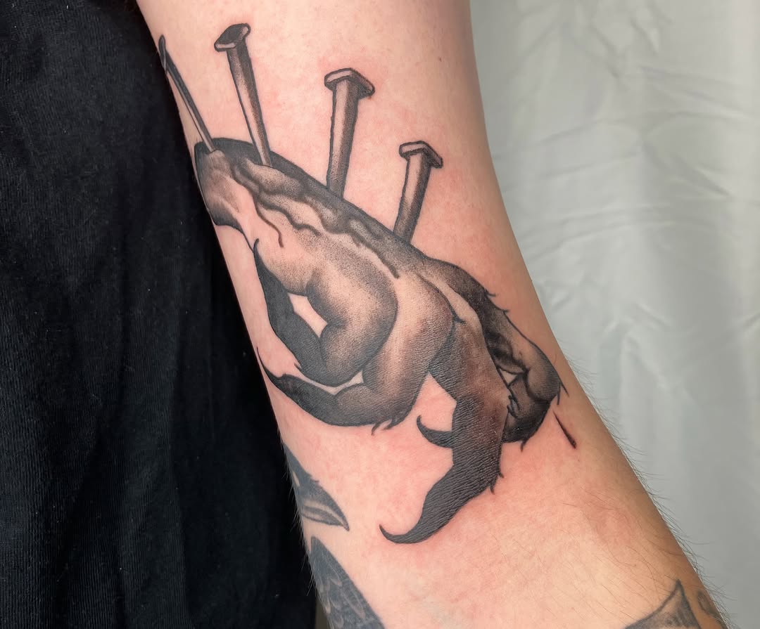 Tattoo by @huntermcginnis_ โ realism, black_and_grey