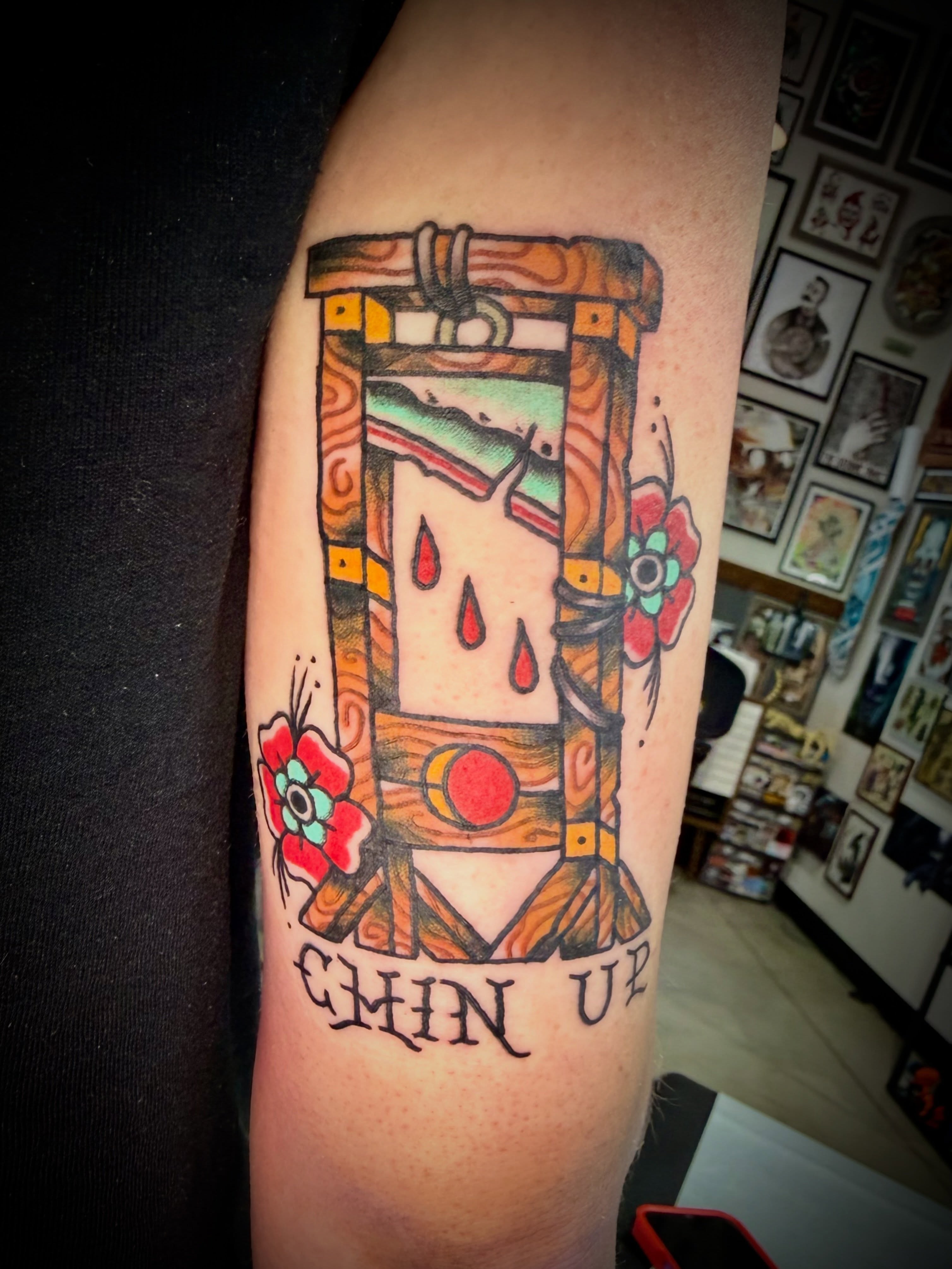 Tattoo by @pokeyvixen — geometric