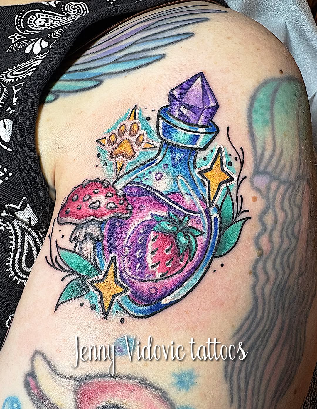 Tattoo by @turkeybasturz — new_school