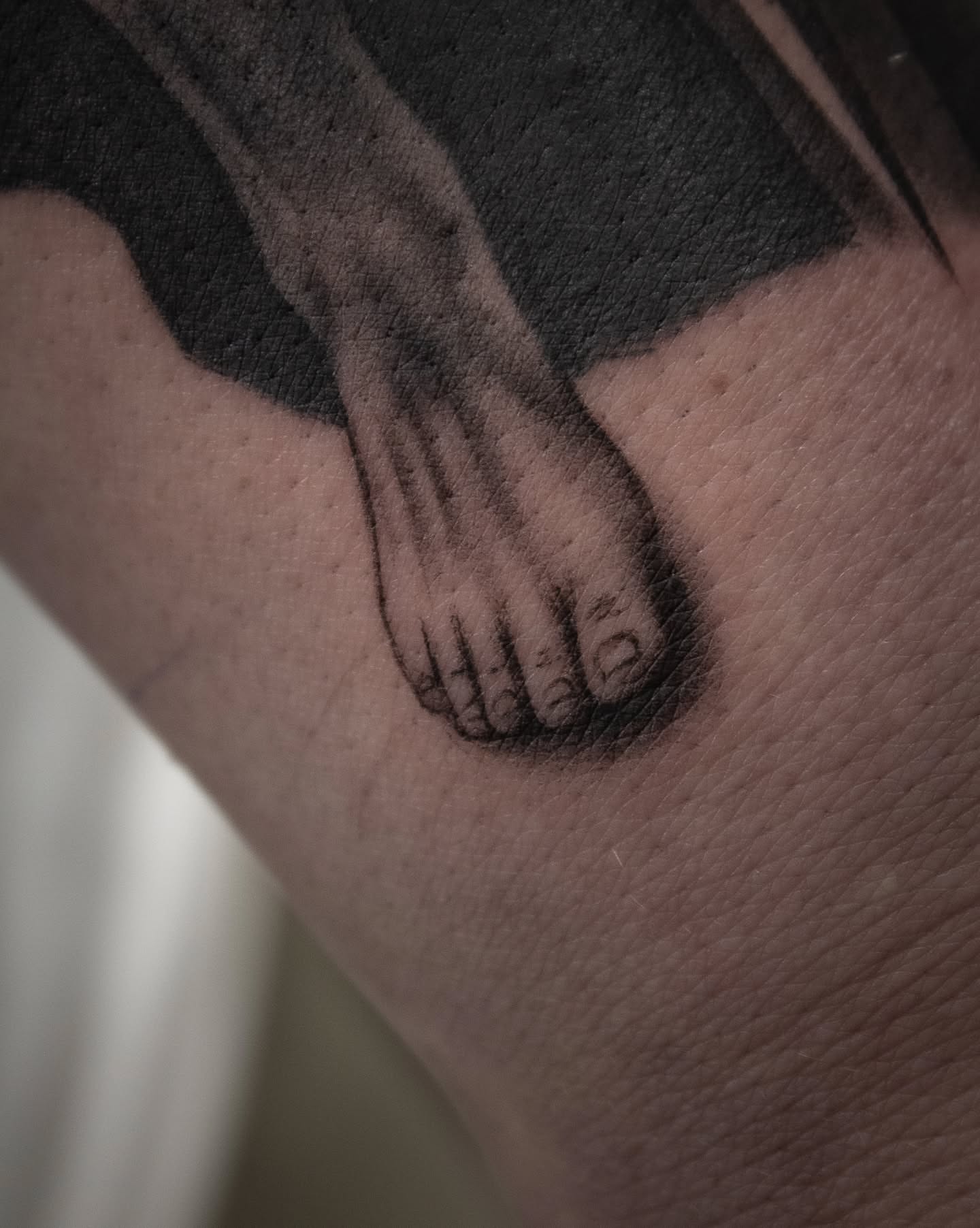 Tattoo by @glitchnstein β black_and_grey