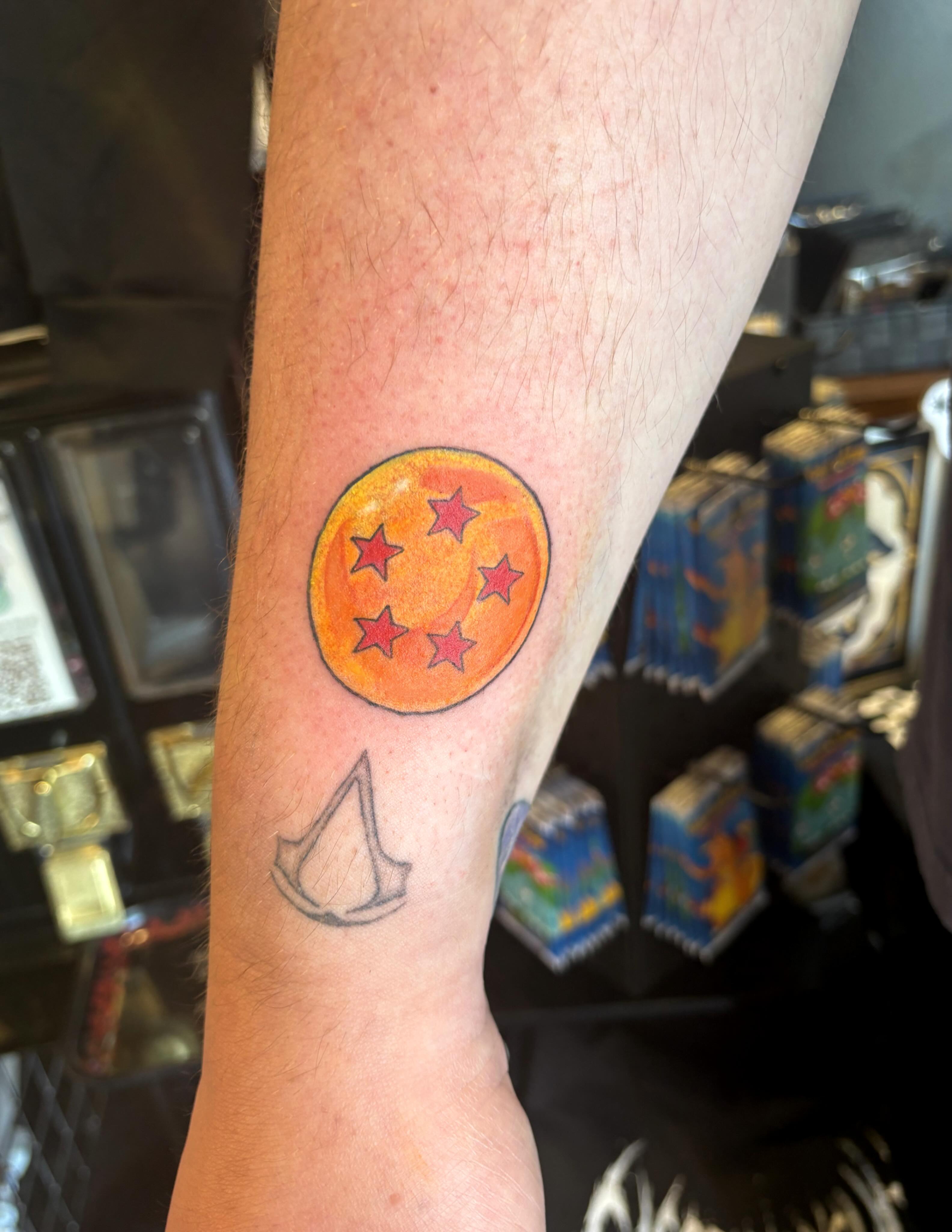 Tattoo by @nostalgiainks — dotwork