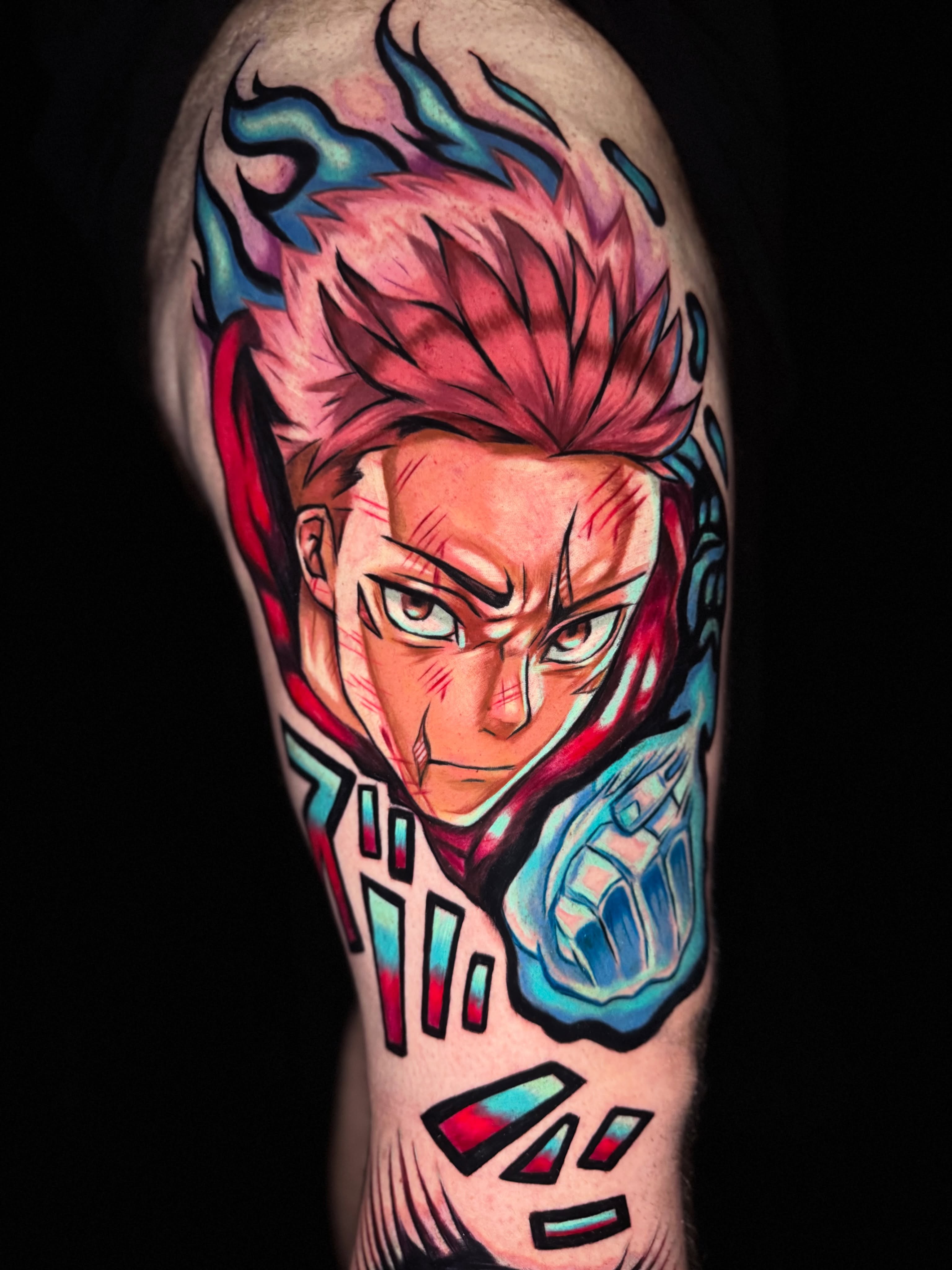 Tattoo by @shushe_tattoo โ anime
