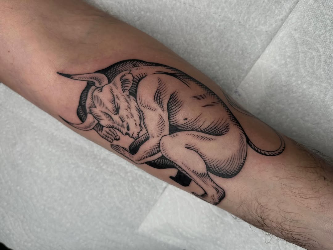 Tattoo by @fatalkatietattoo — black_and_grey, realism