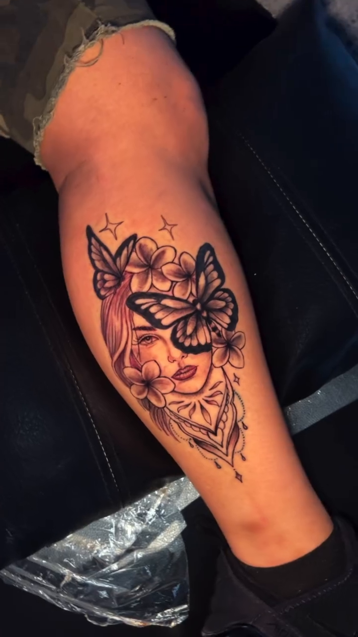 Tattoo by @groovyyinks — fine_line, black_and_grey