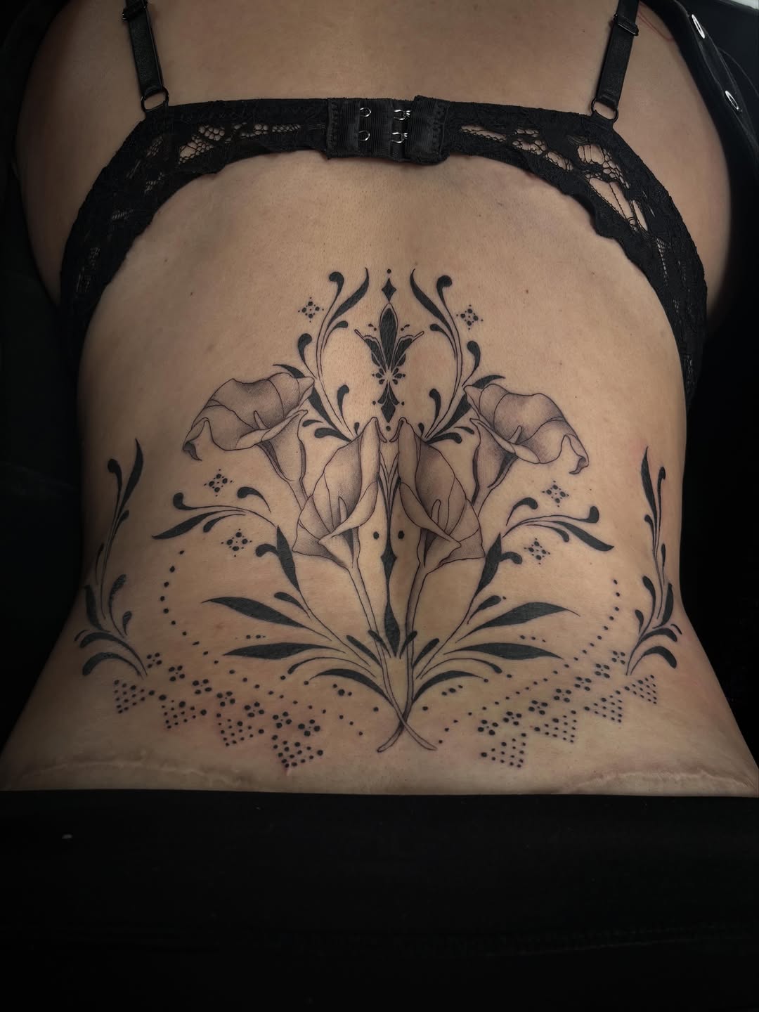 Tattoo by @inked.mami702 — fine_line, ornamental