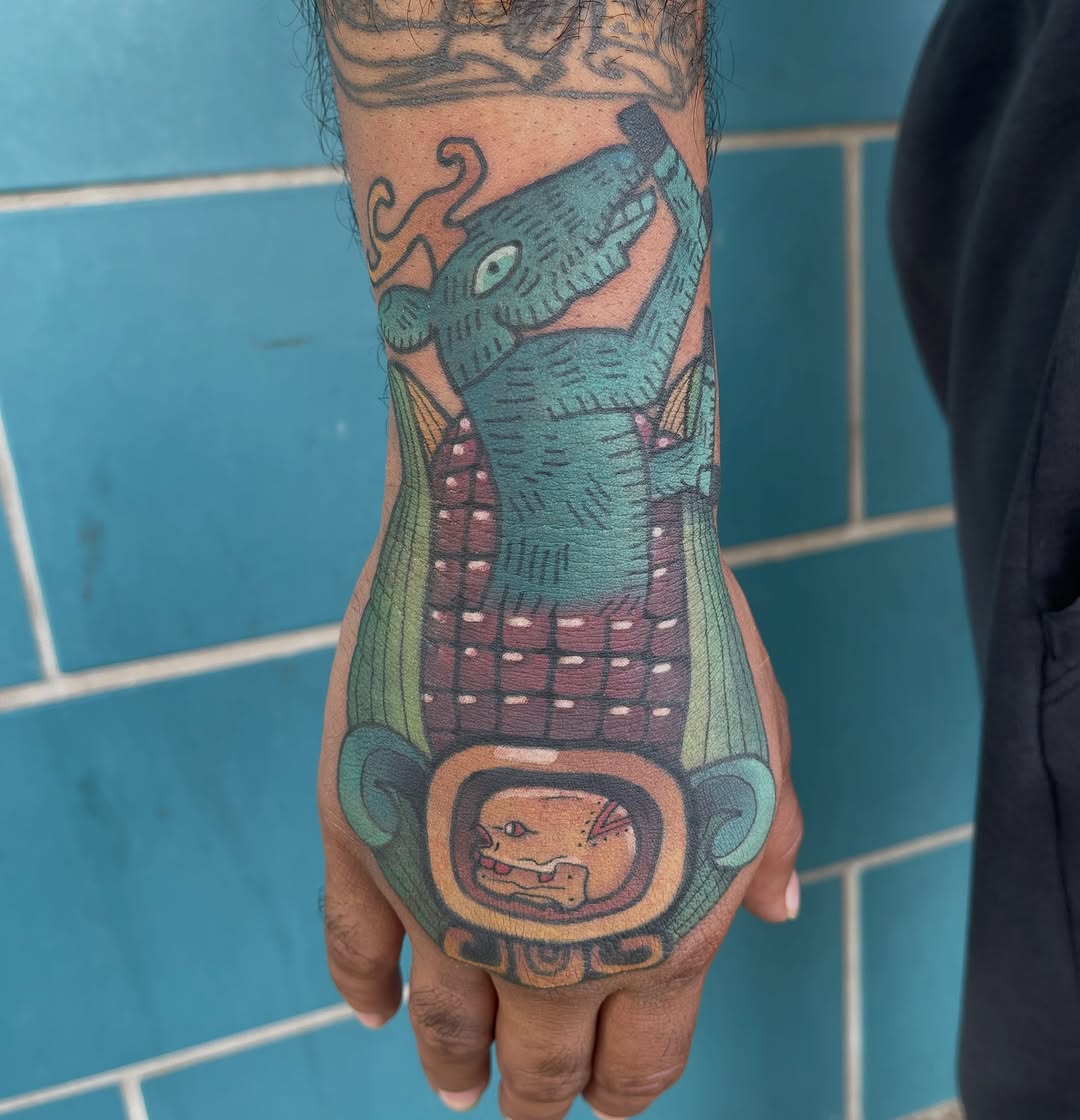 Tattoo by @sparks_electrictattooing — illustrative