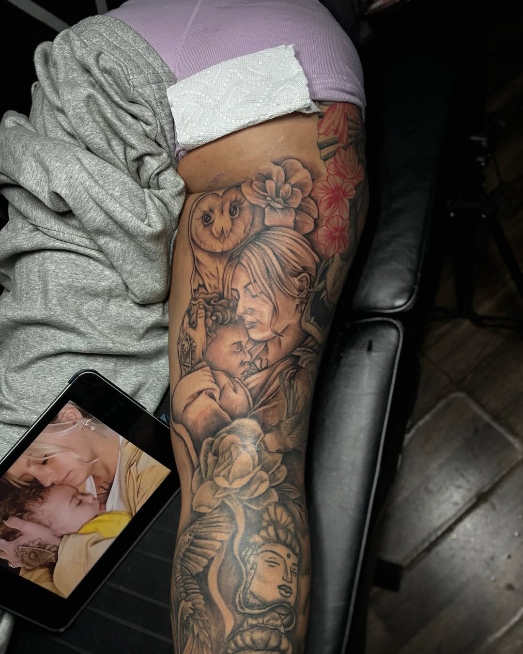 Tattoo by @shotbyda_k — realism, black_and_grey
