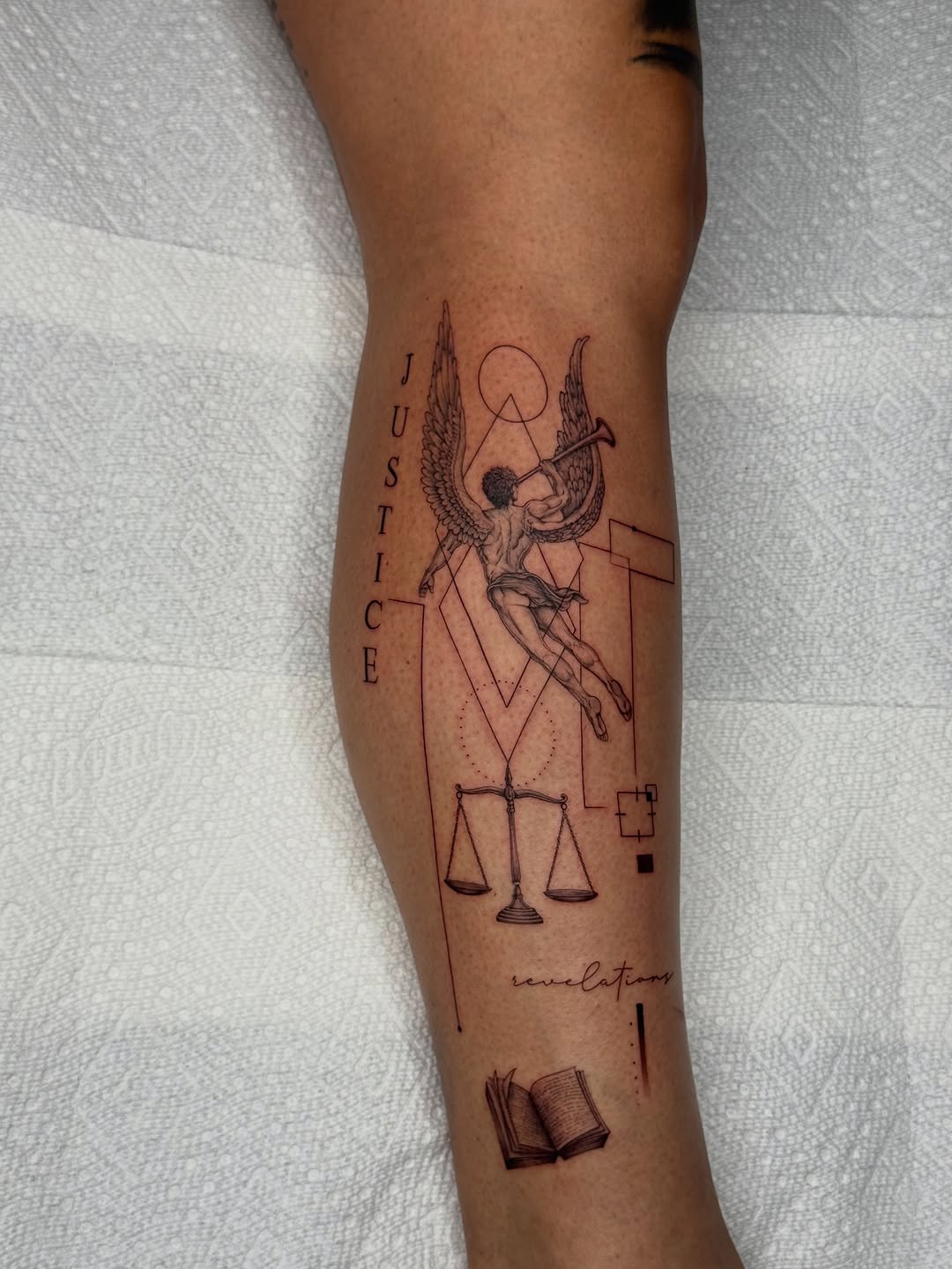 Tattoo by @theplugtattoos — fine_line, geometric