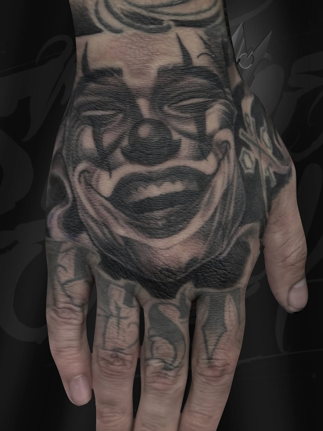Tattoo by @iamelvistattoo — black_and_grey, realism