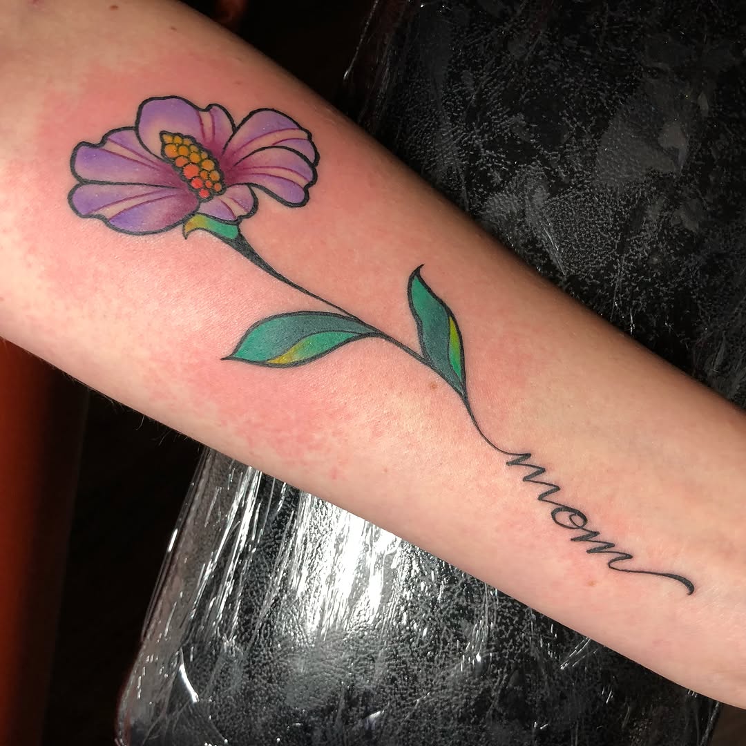 Tattoo by @dannytattoos โ fine_line, lettering_script