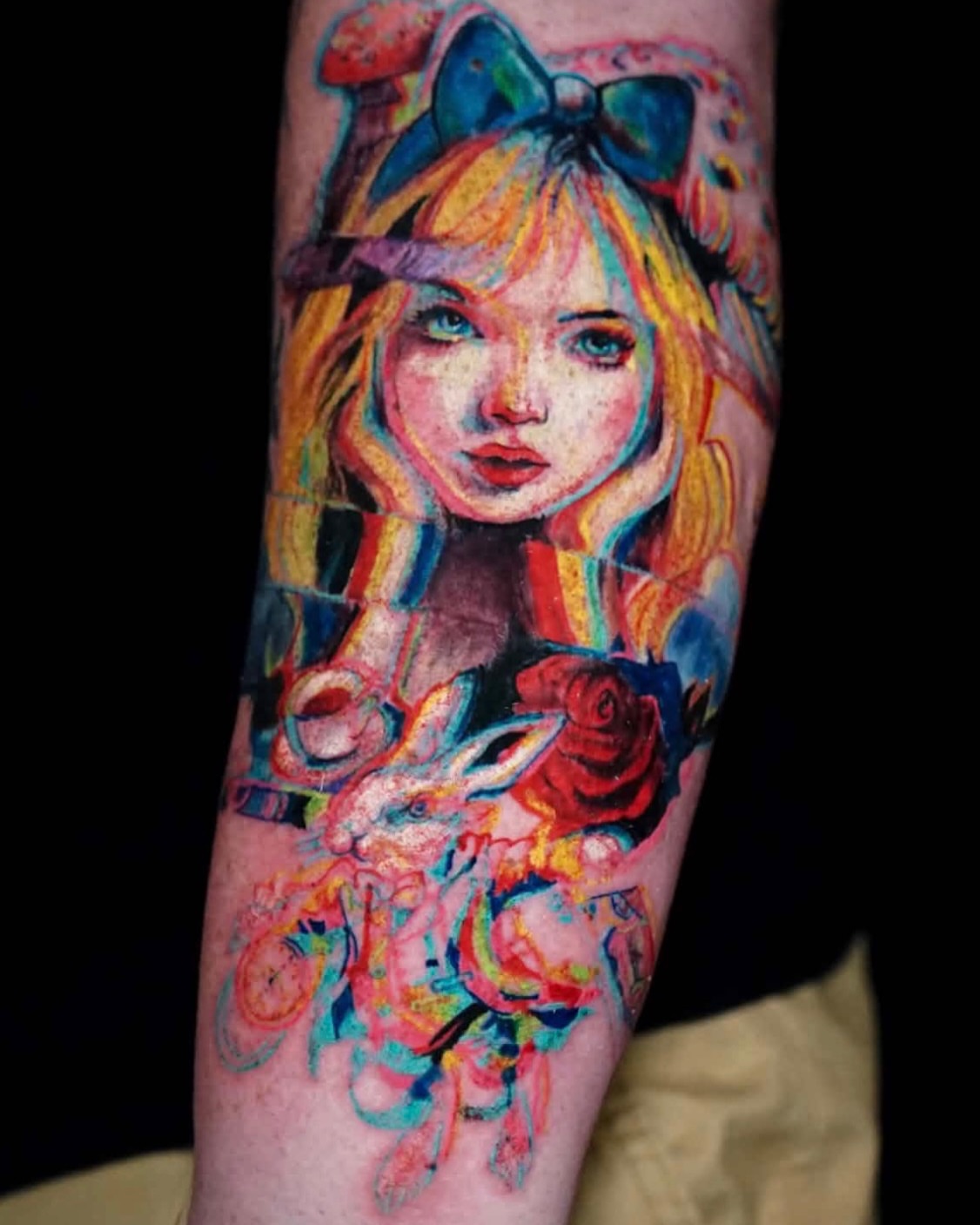 Tattoo by @nyahzul — watercolor, illustrative