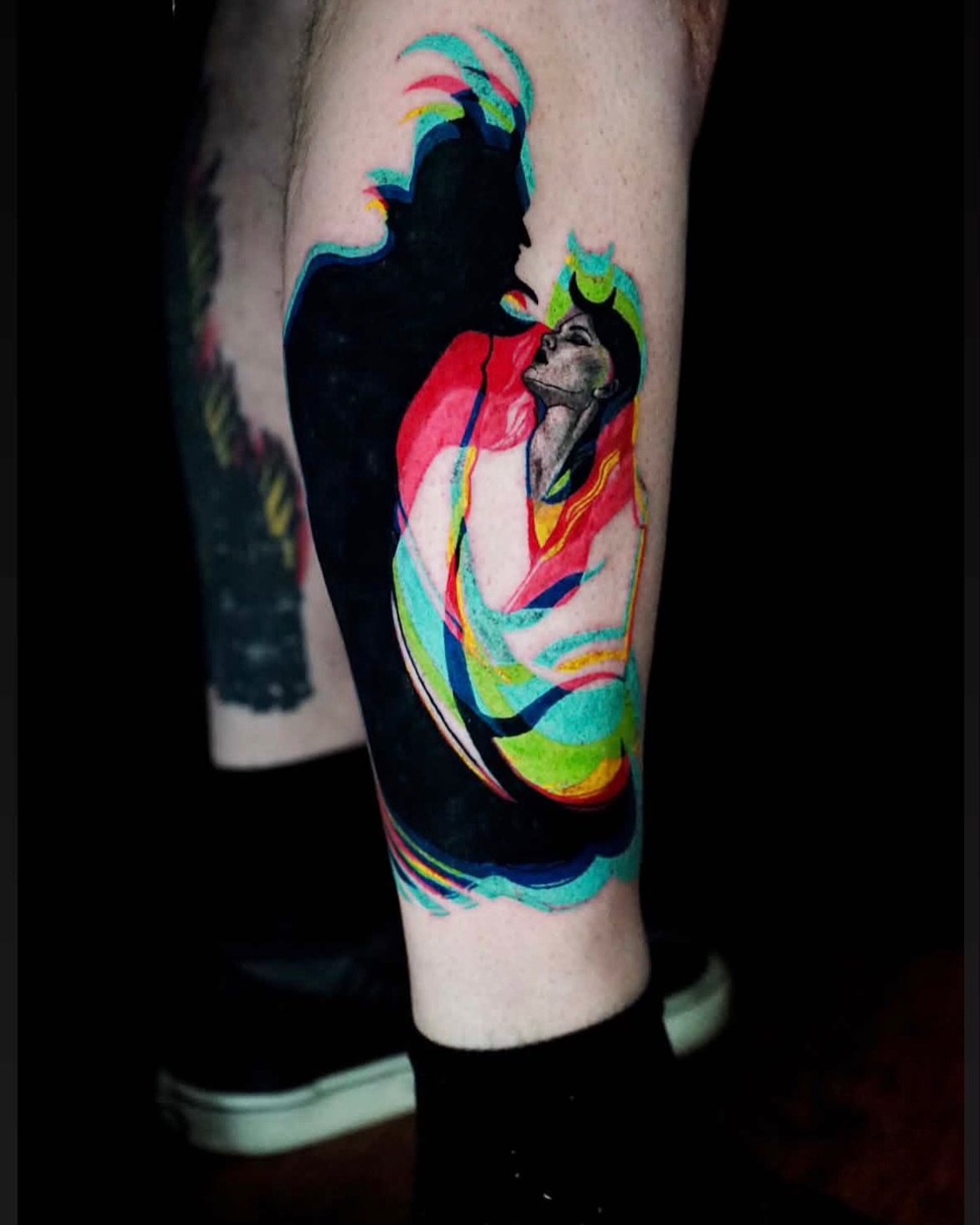 Tattoo by @nyahzul — watercolor