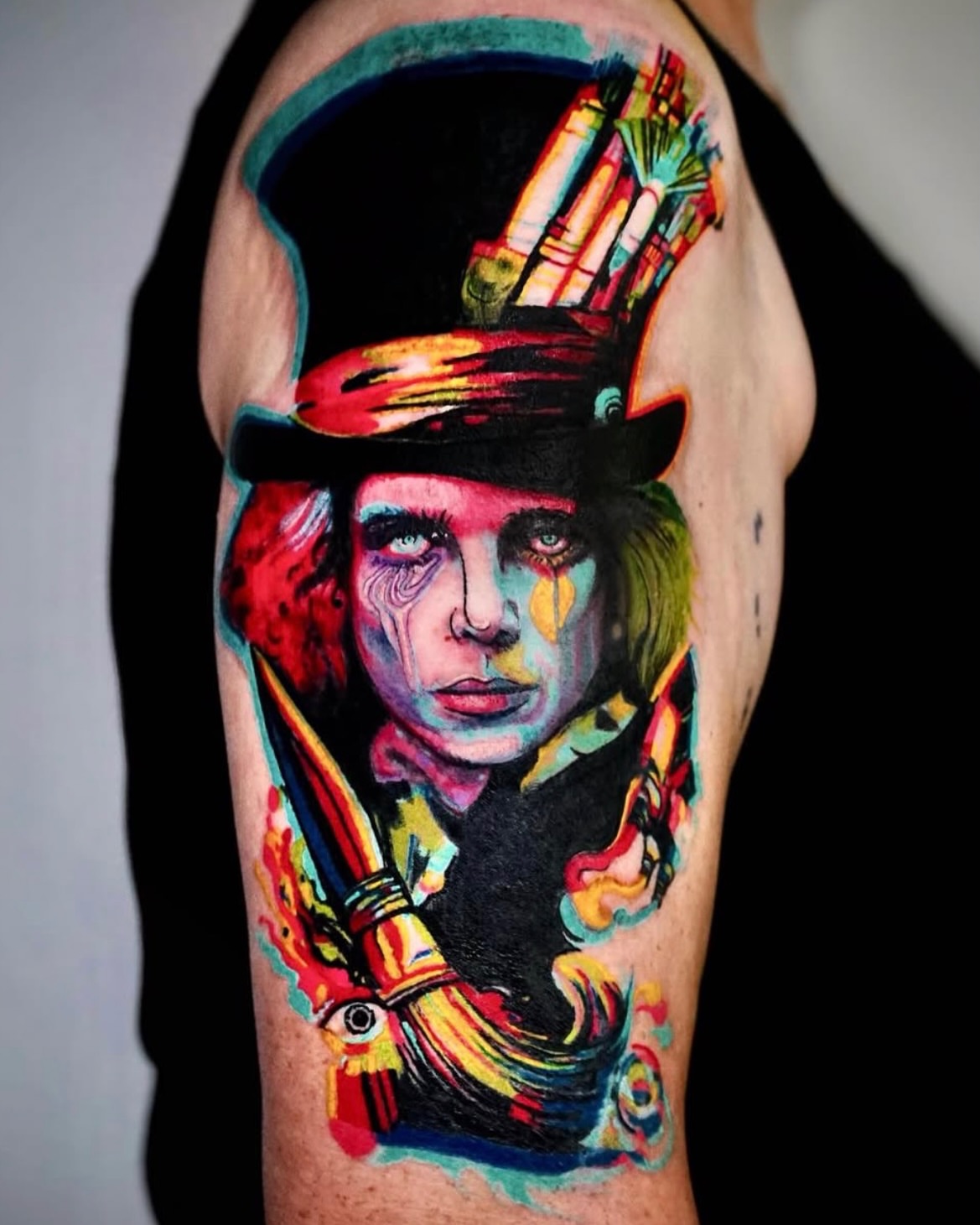 Tattoo by @nyahzul — new_school, watercolor
