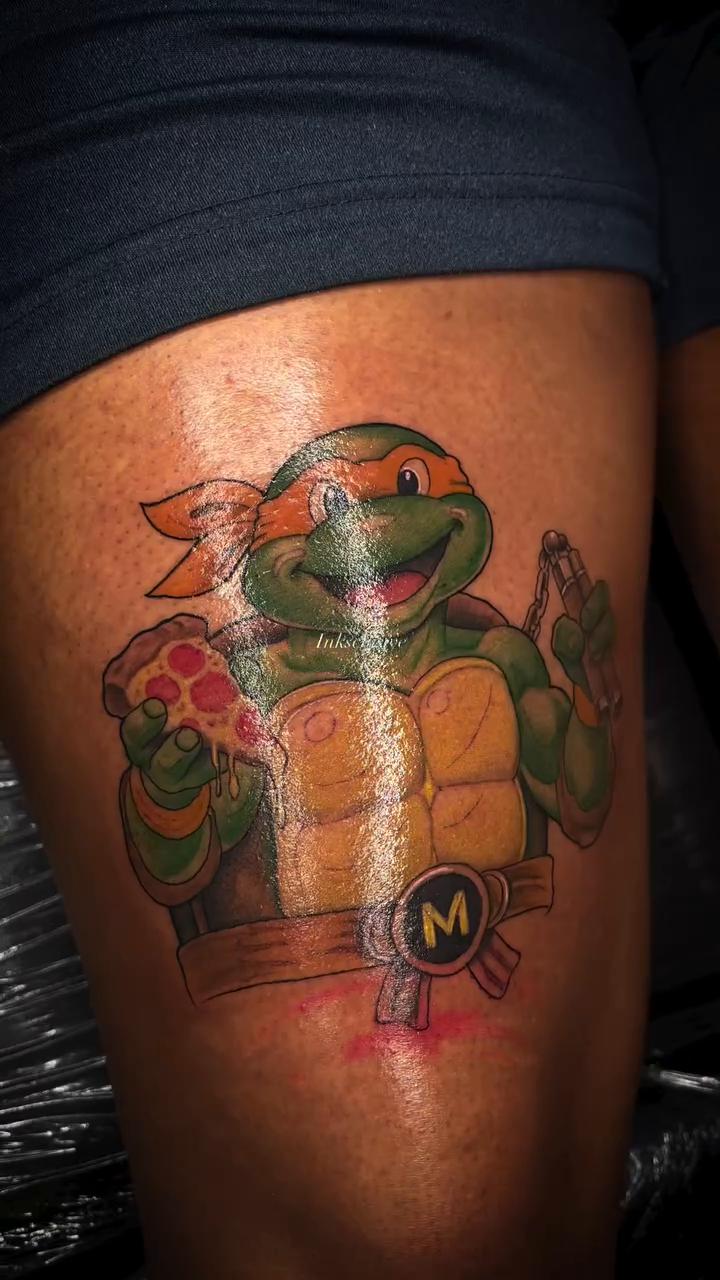 Tattoo by @inksclusive — new_school, anime