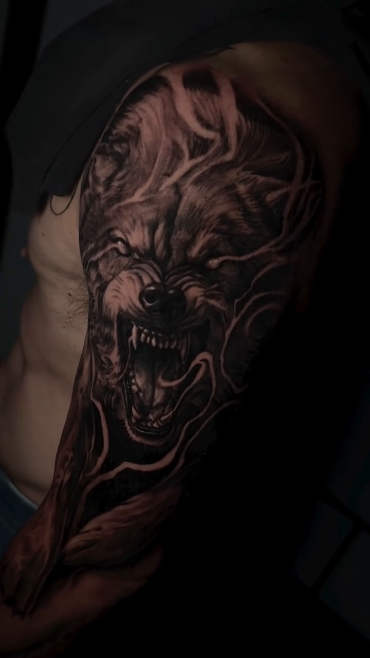 Tattoo by @benzo_ink — realism, dark_realism