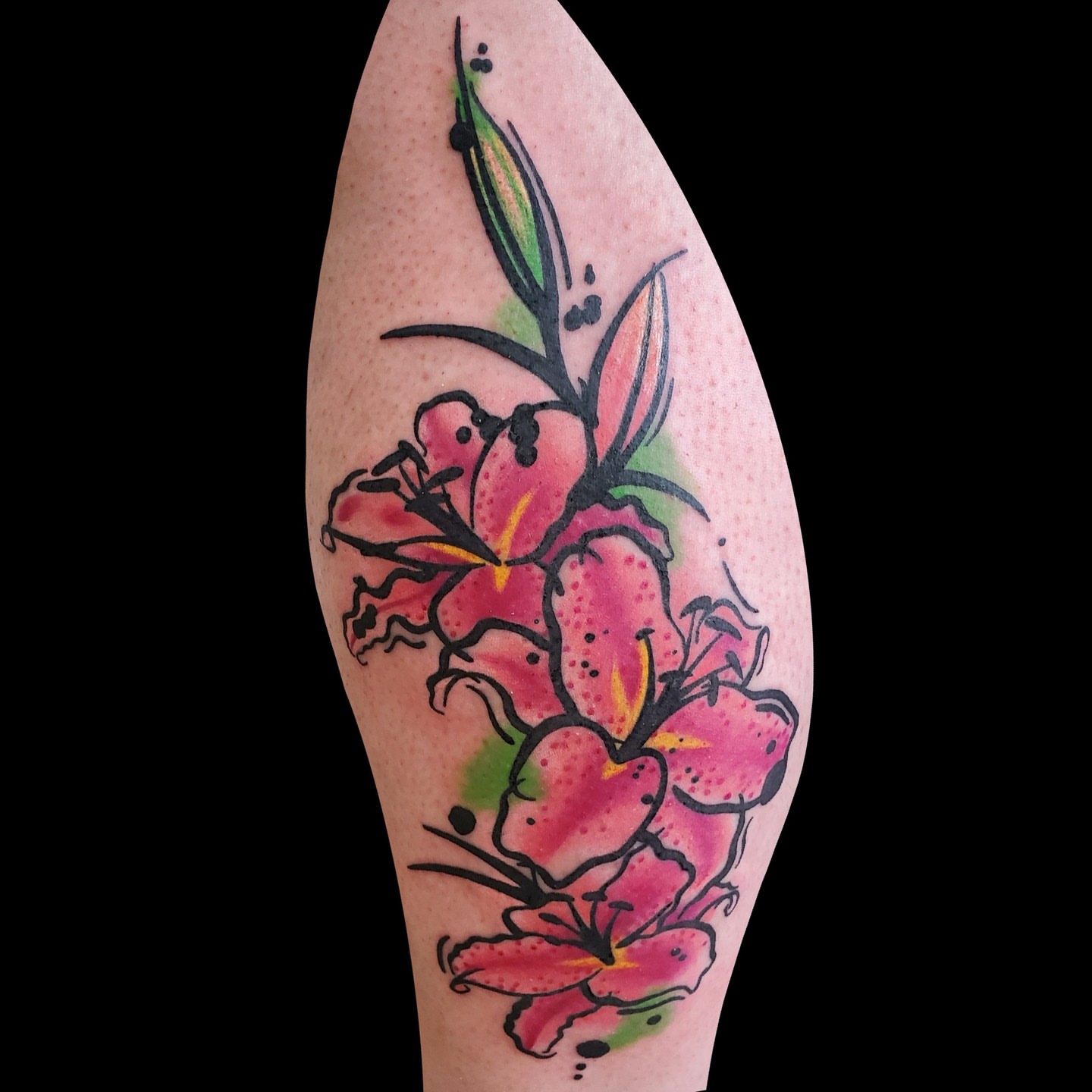 Tattoo by @bree_annatattoos — watercolor