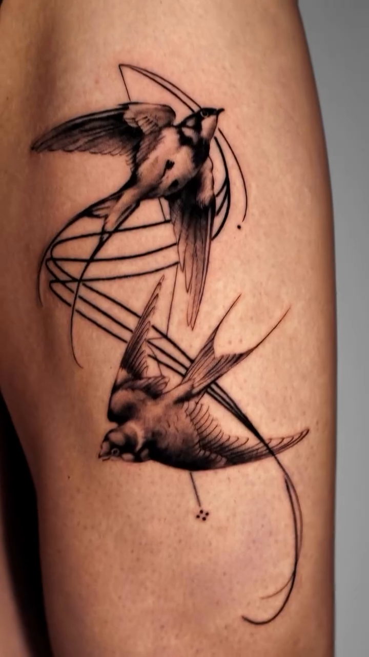 Tattoo by @moitattoo — fine_line, black_and_grey
