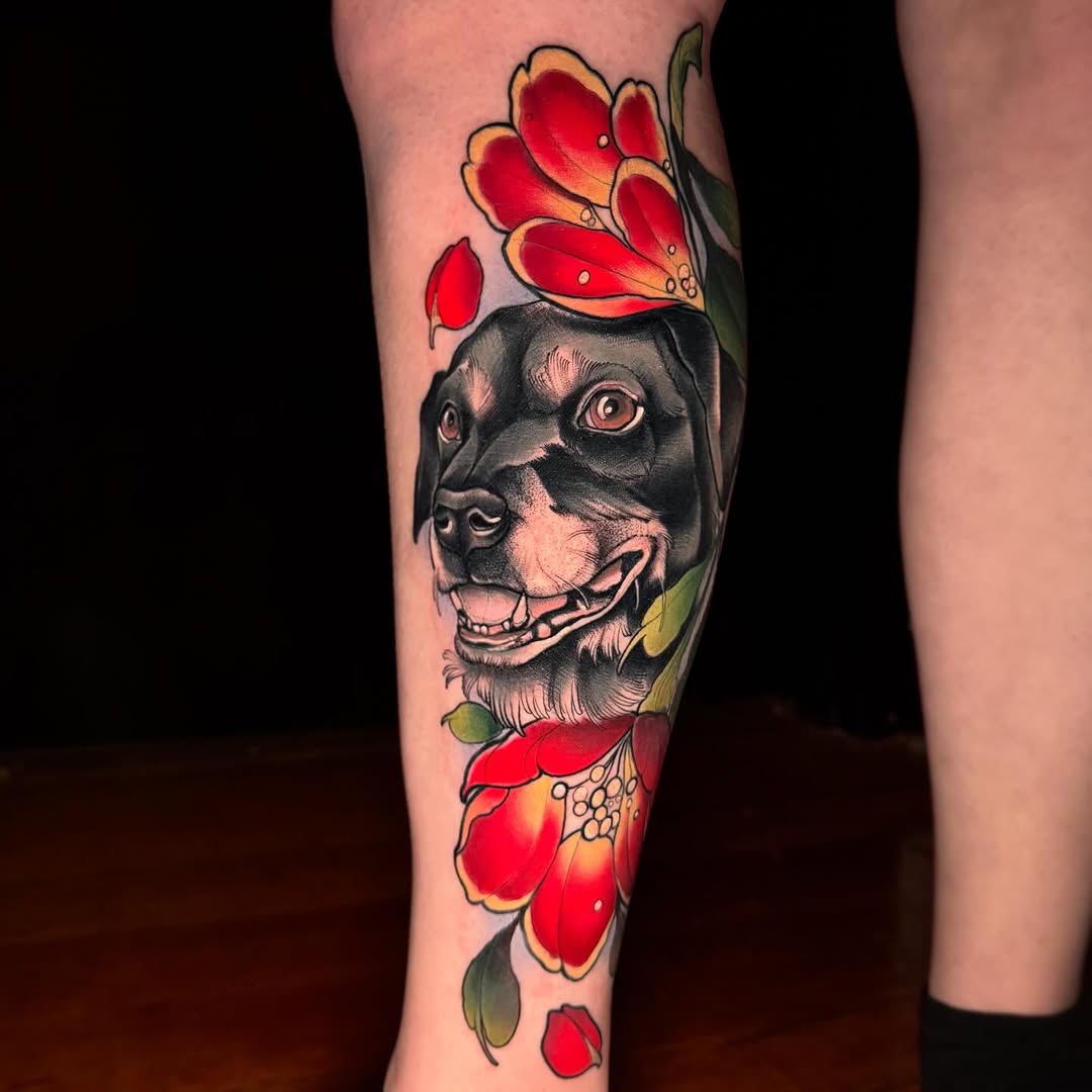 Tattoo by @heatherlynntattoos — realism, neo_traditional