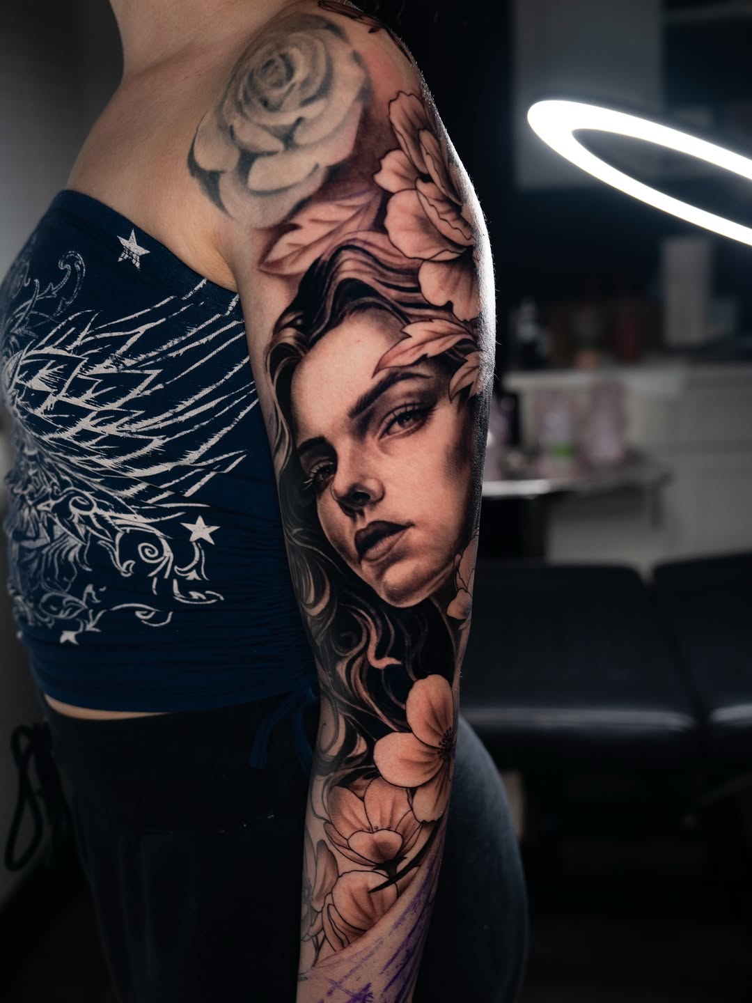 Tattoo by @montanas.tattoos — realism, black_and_grey