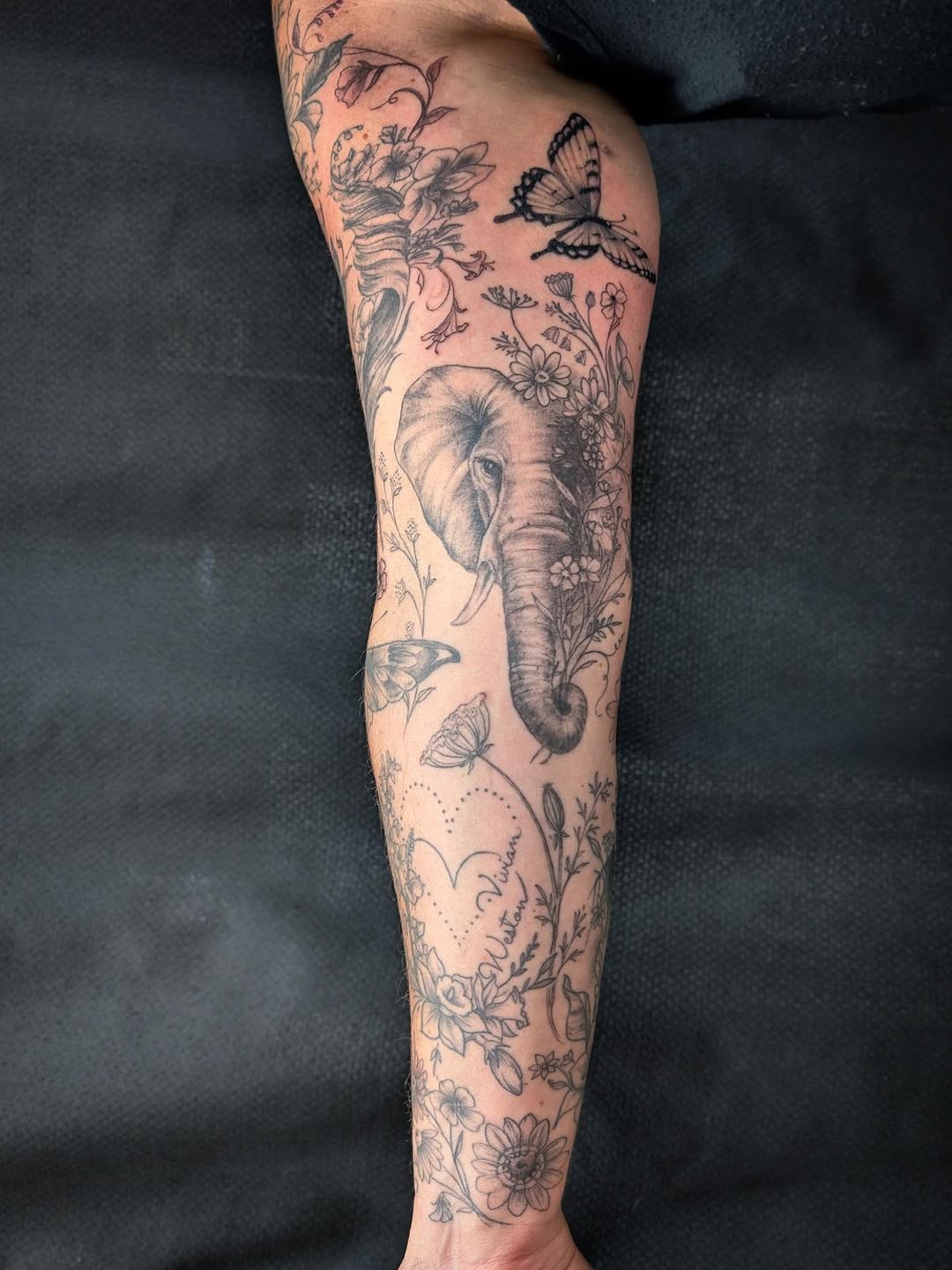 Tattoo by @yourferalfriend — fine_line, realism