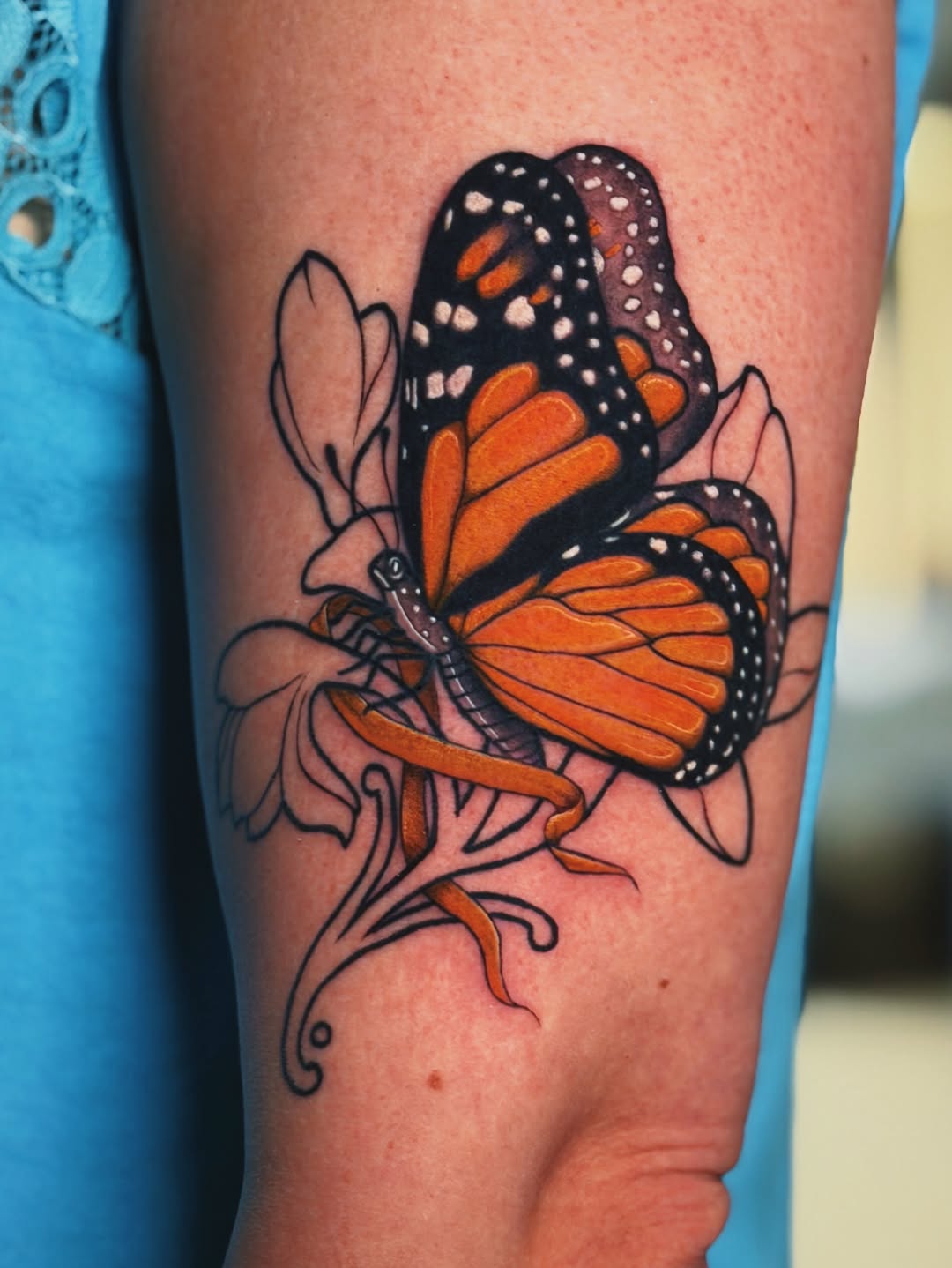 Tattoo by @kelsey_zussman โ realism, fine_line