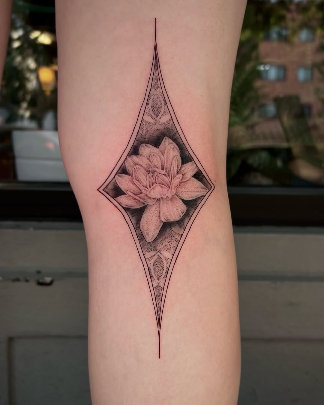 Tattoo by @southpaw.stipple — dotwork, fine_line