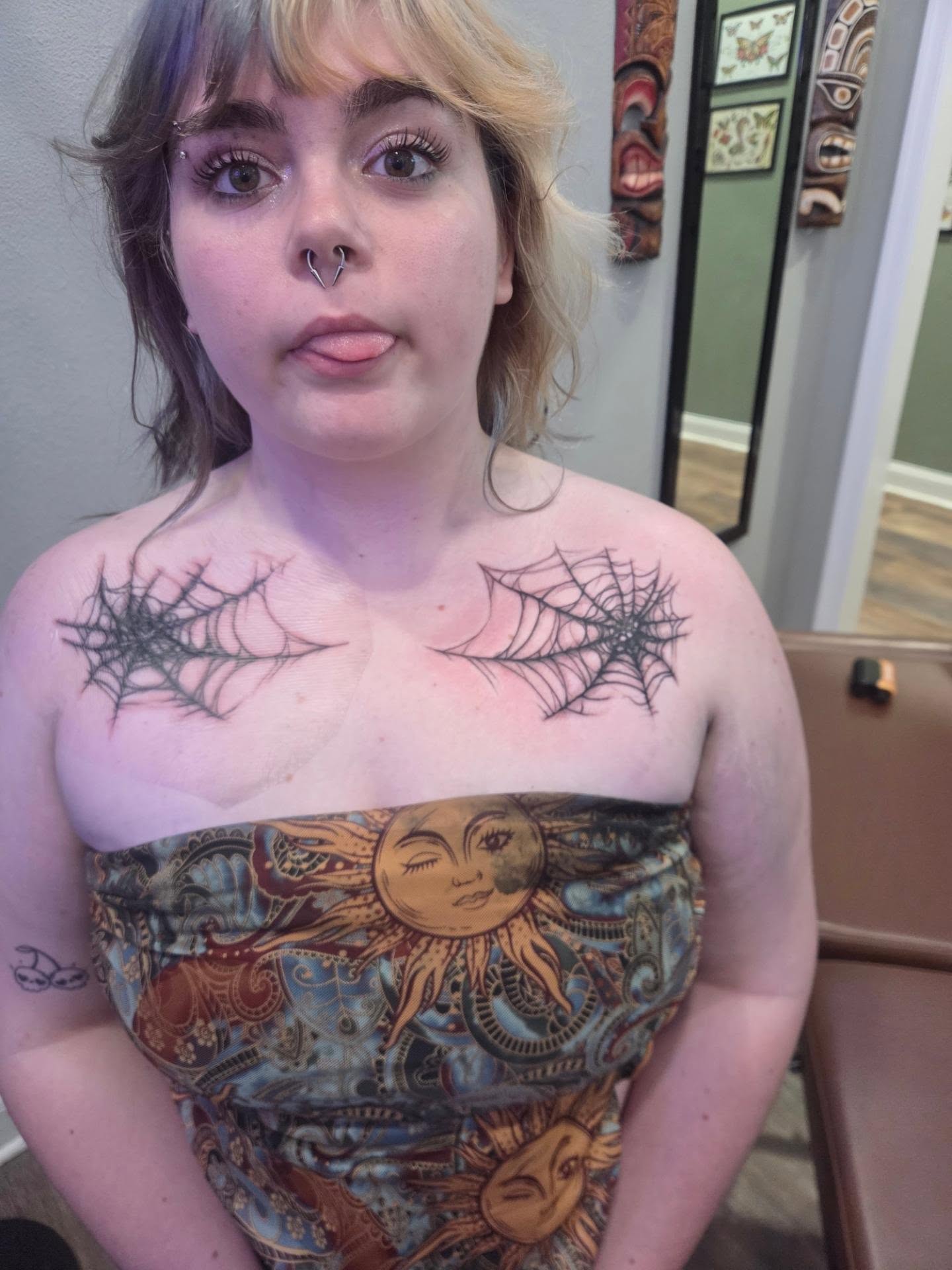 Tattoo by @barryhuffman77 β dotwork