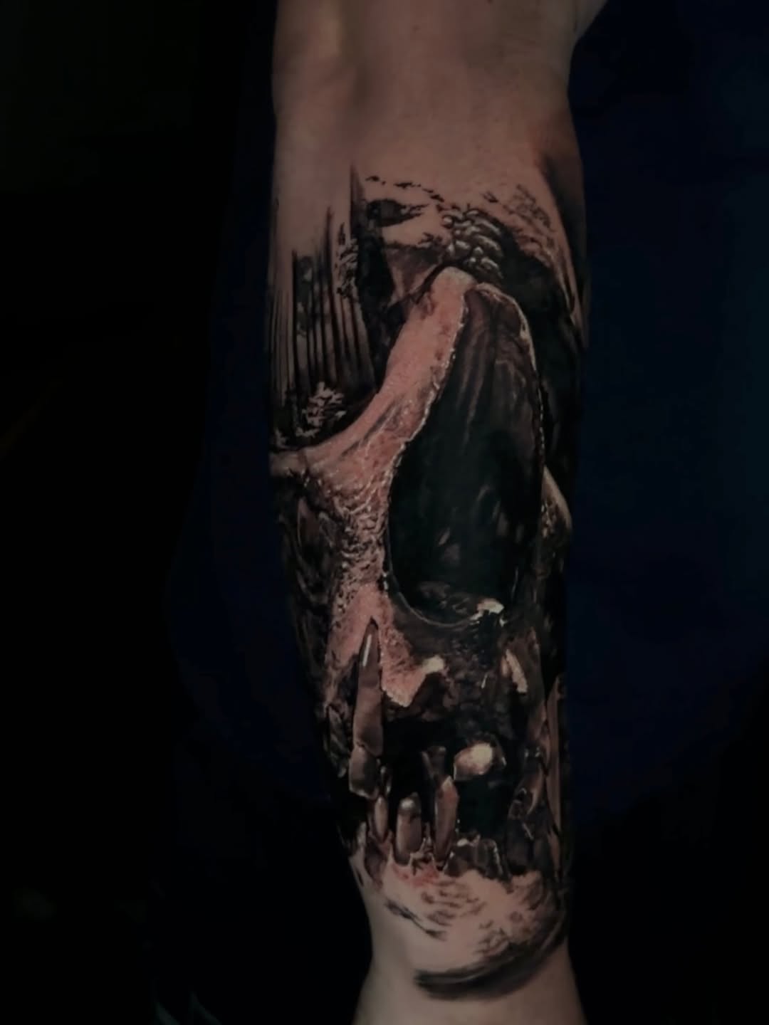 Tattoo by @billybadazz95 — realism, dark_realism