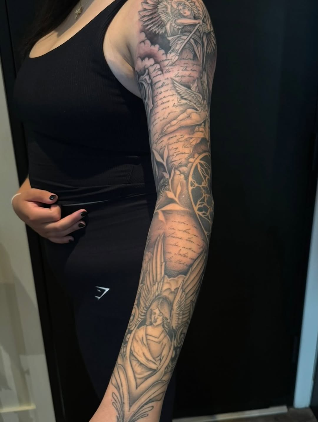 Tattoo by @mackmade.tattoos — black_and_grey, realism