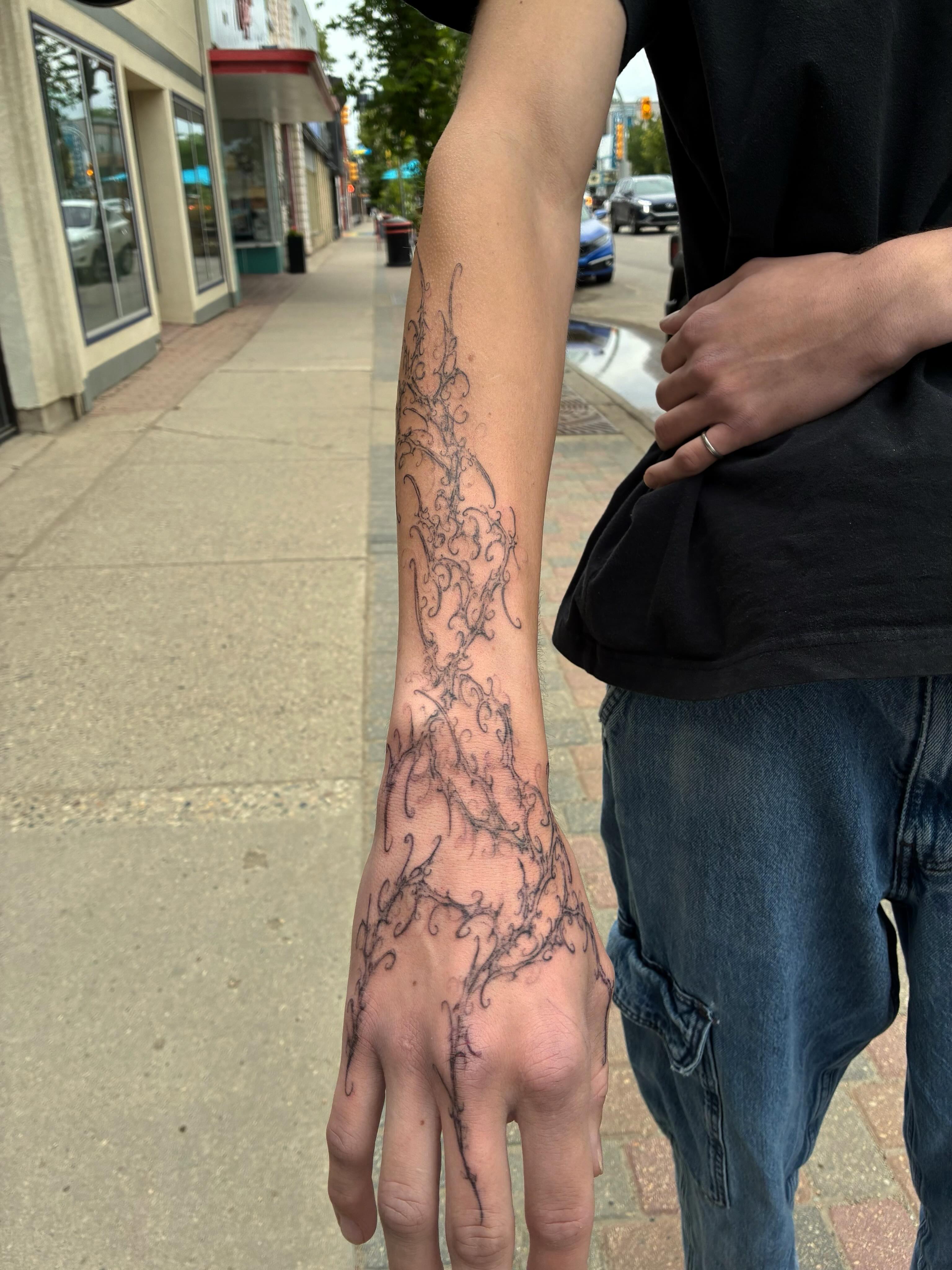 Tattoo by @smashyourboyy — fine_line