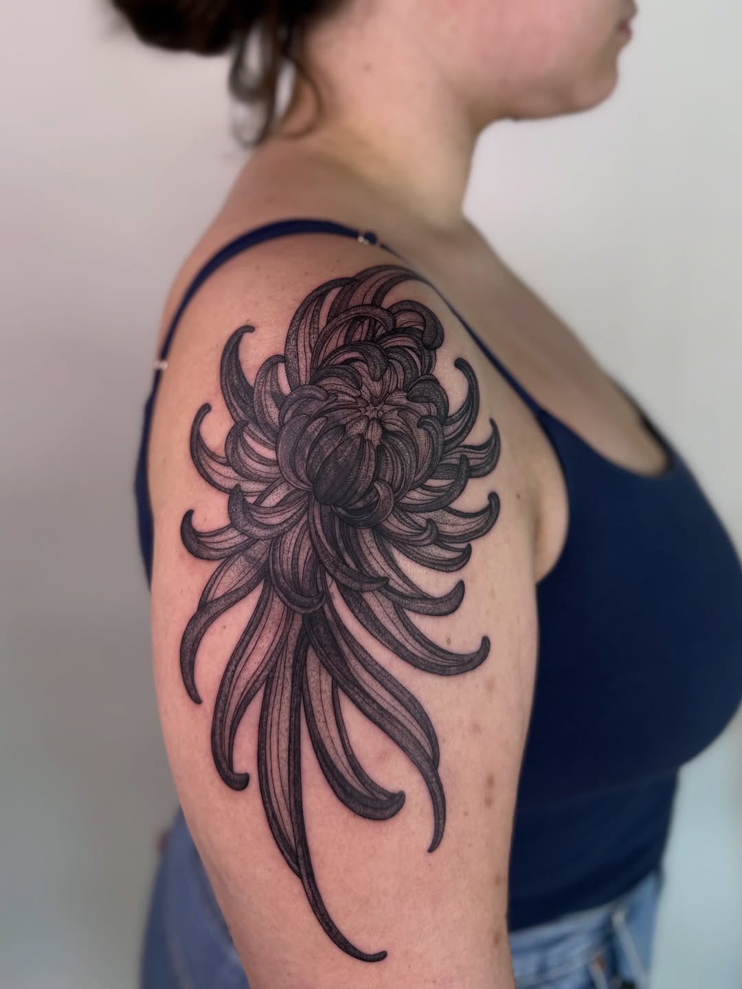 Tattoo by @jenaperrytattoos — black_and_grey, realism