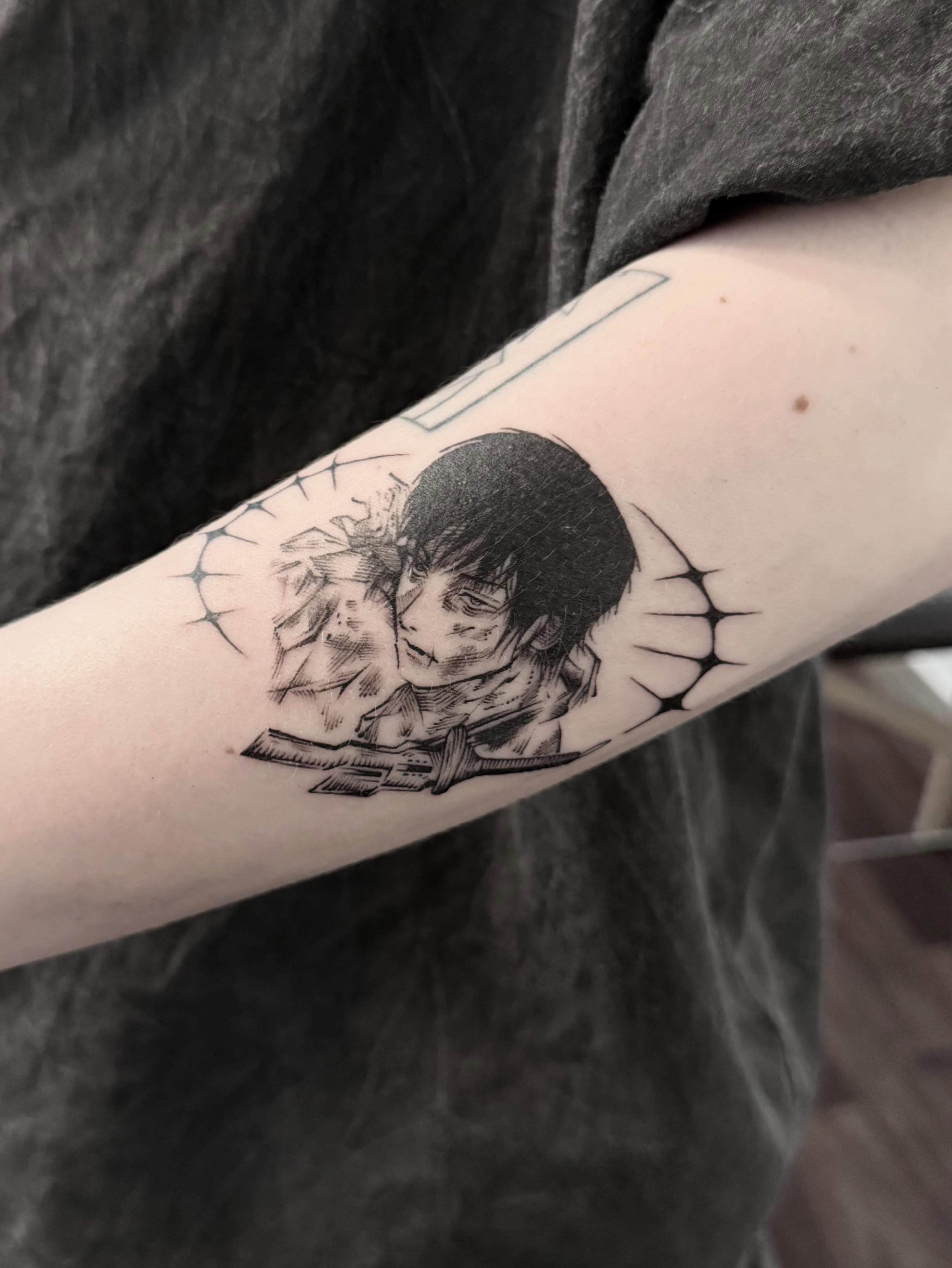 Tattoo by @mimo_tattooist__ — anime