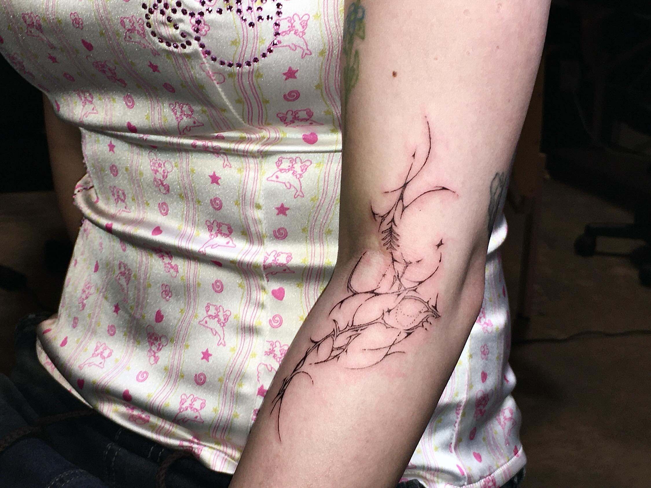 Tattoo by @nekult_tt — black_and_grey
