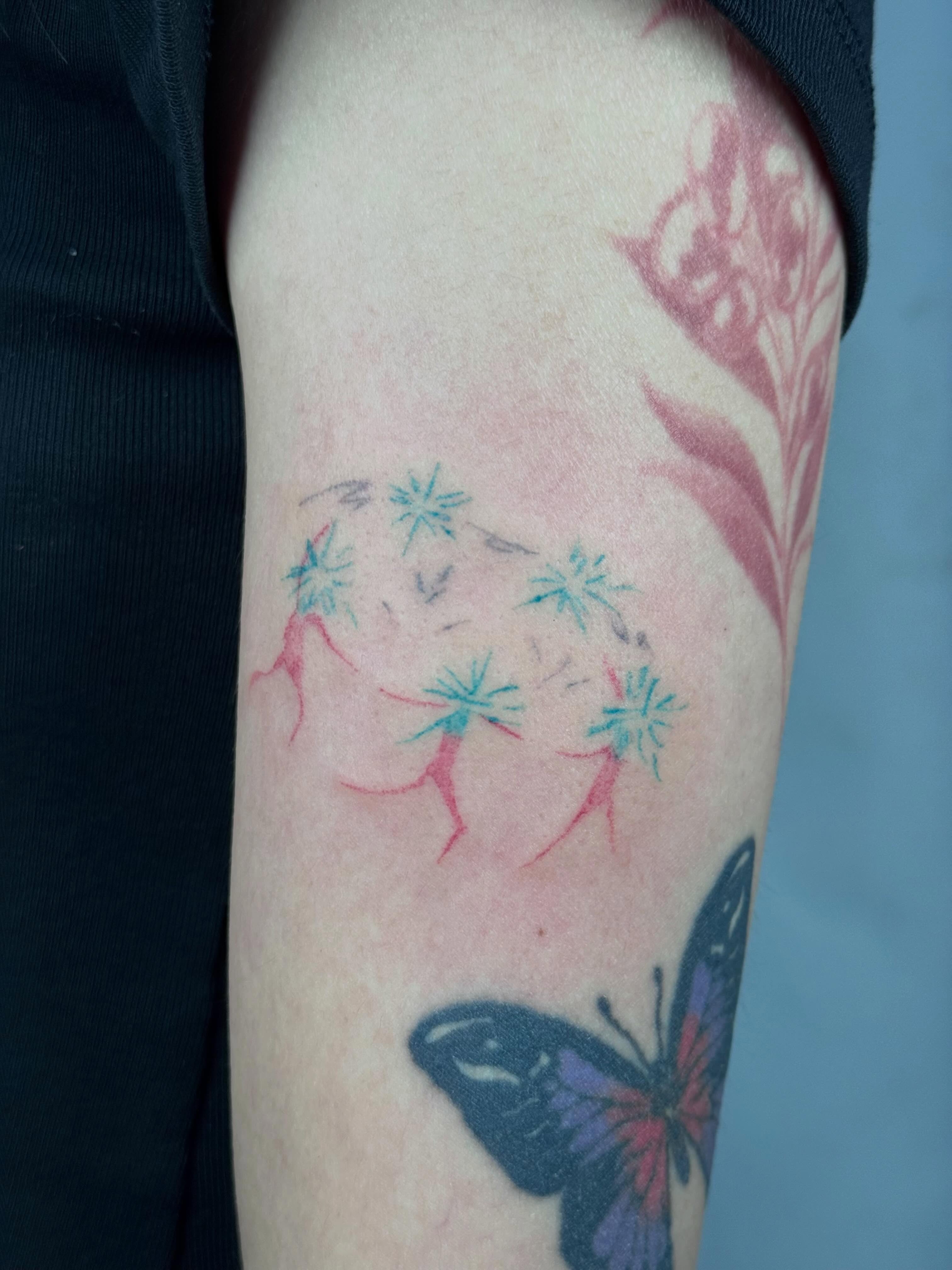 Tattoo by @idonthurry — watercolor