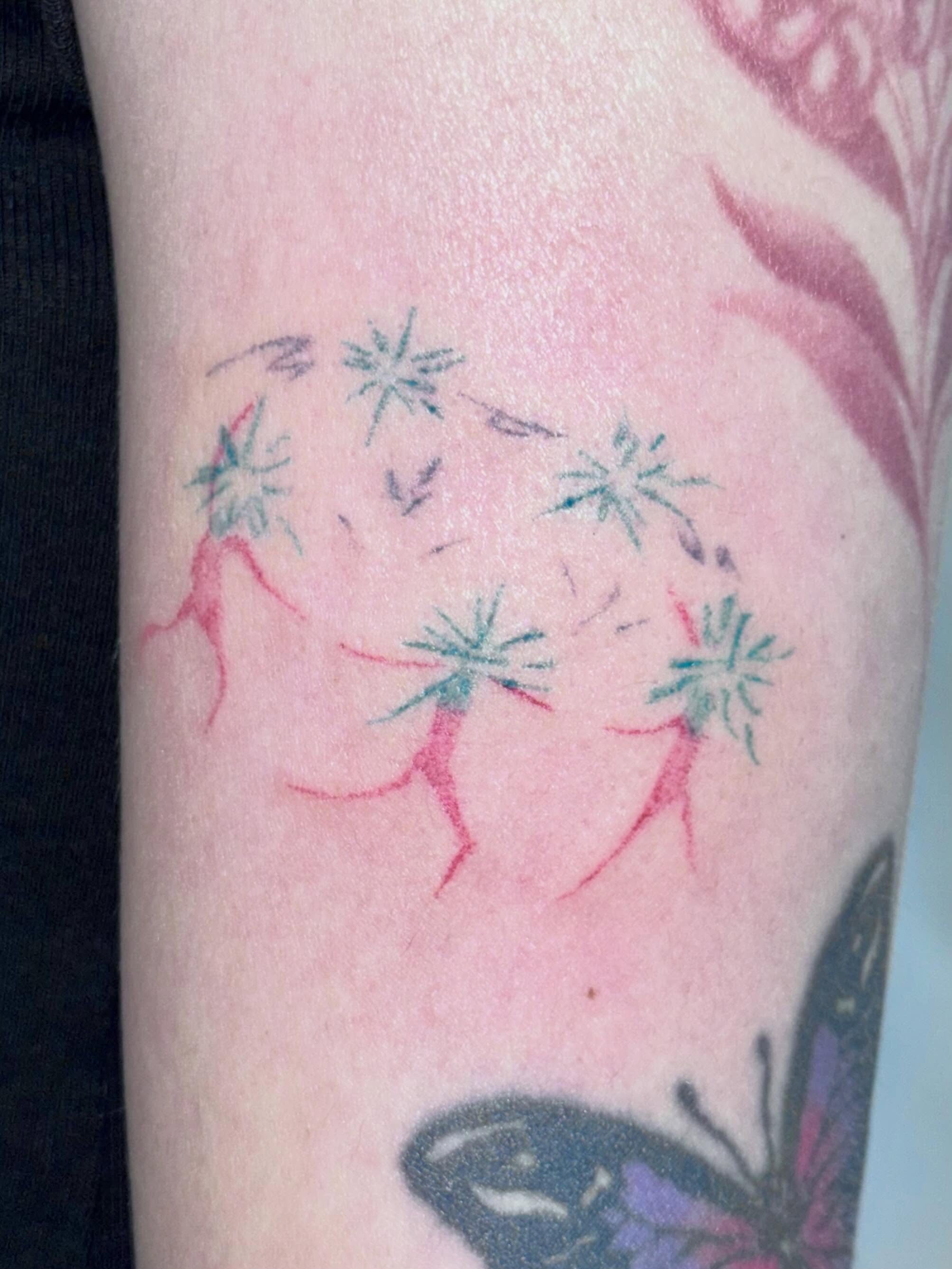 Tattoo by @idonthurry — dotwork