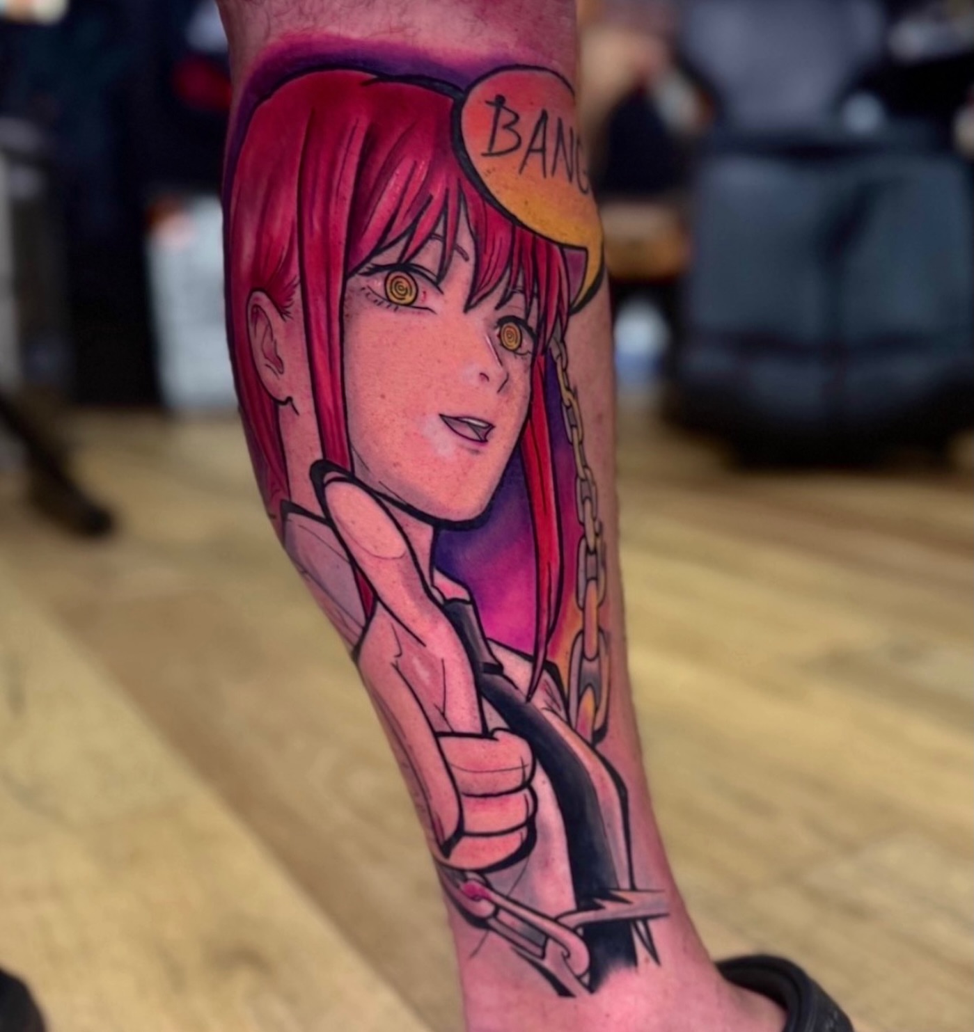 Tattoo by @jedlewis23 — anime
