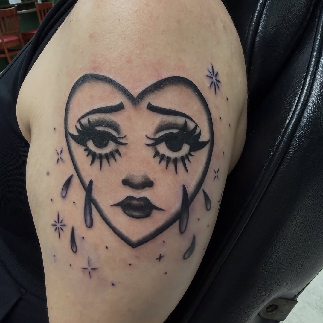 Tattoo by @driftingsquid — neo_traditional, black_and_grey