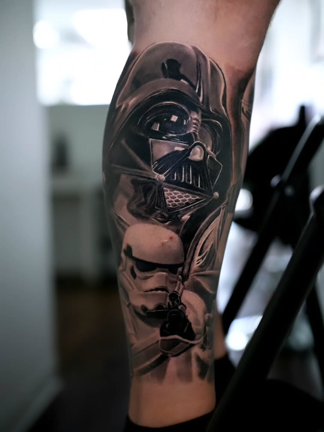 Tattoo by @vik_tattoos — realism, black_and_grey
