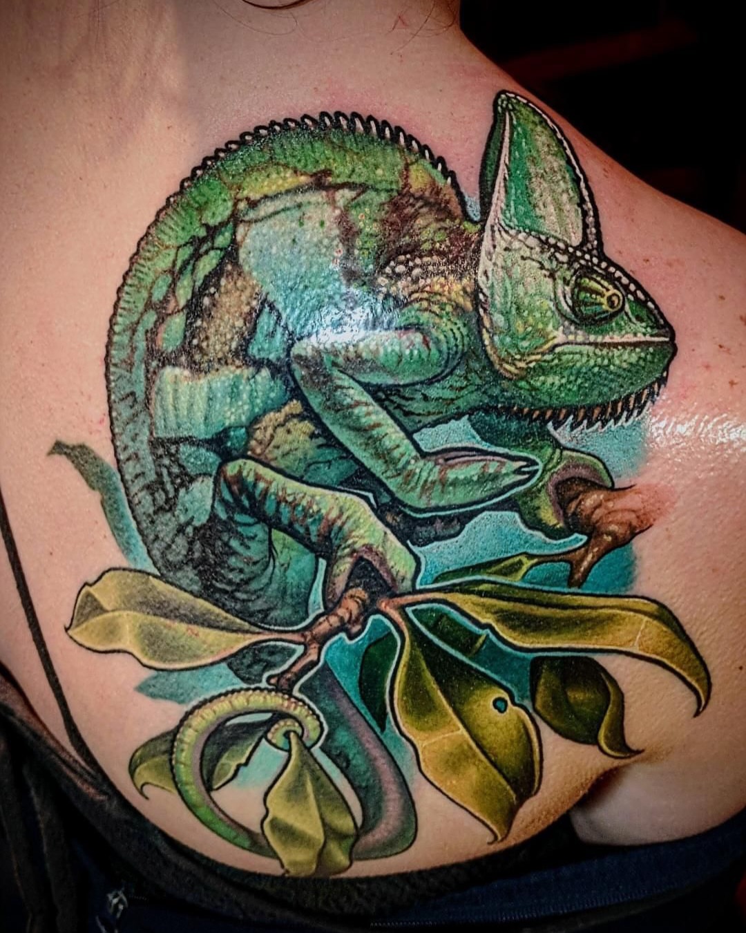 Tattoo by @raptorlazer — realism, color