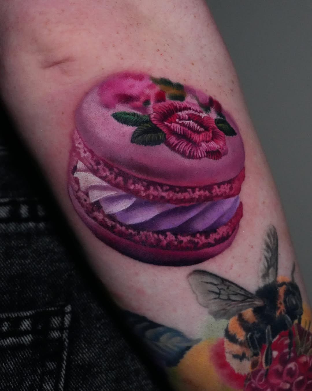 Tattoo by @raptorlazer — realism, fine_line